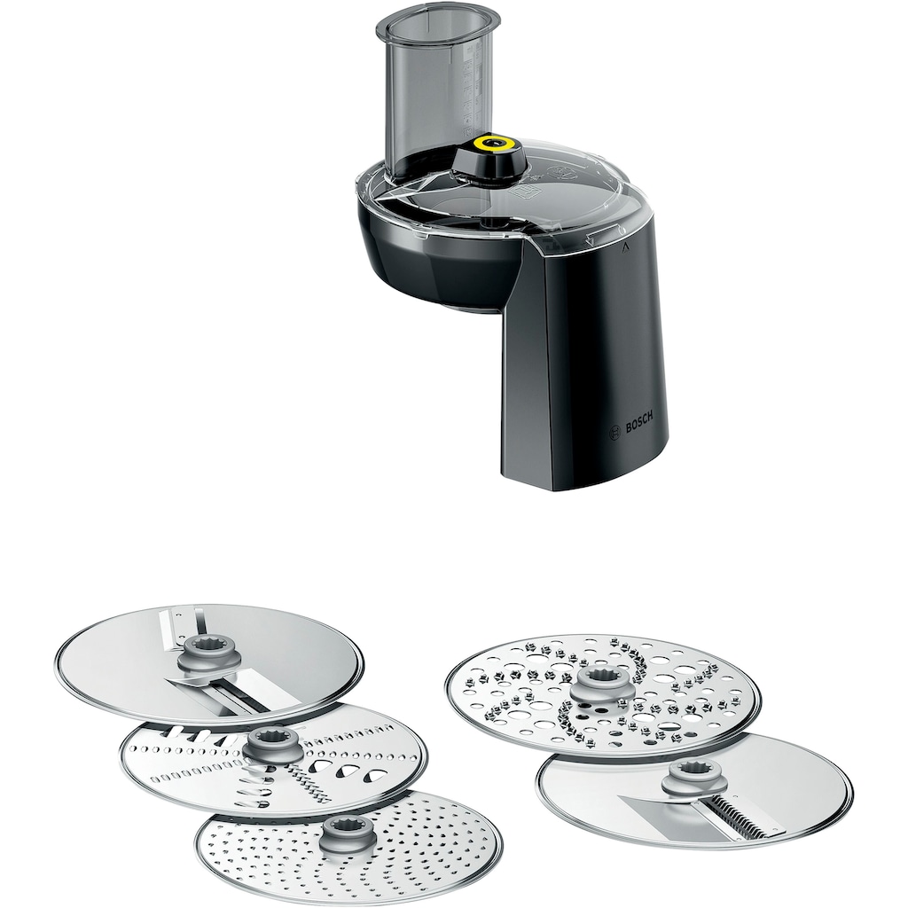 BOSCH Küchenmaschinen Zubehör-Set »VeggieLove Set MUZS68VL«, (Set, 6 tlg.)