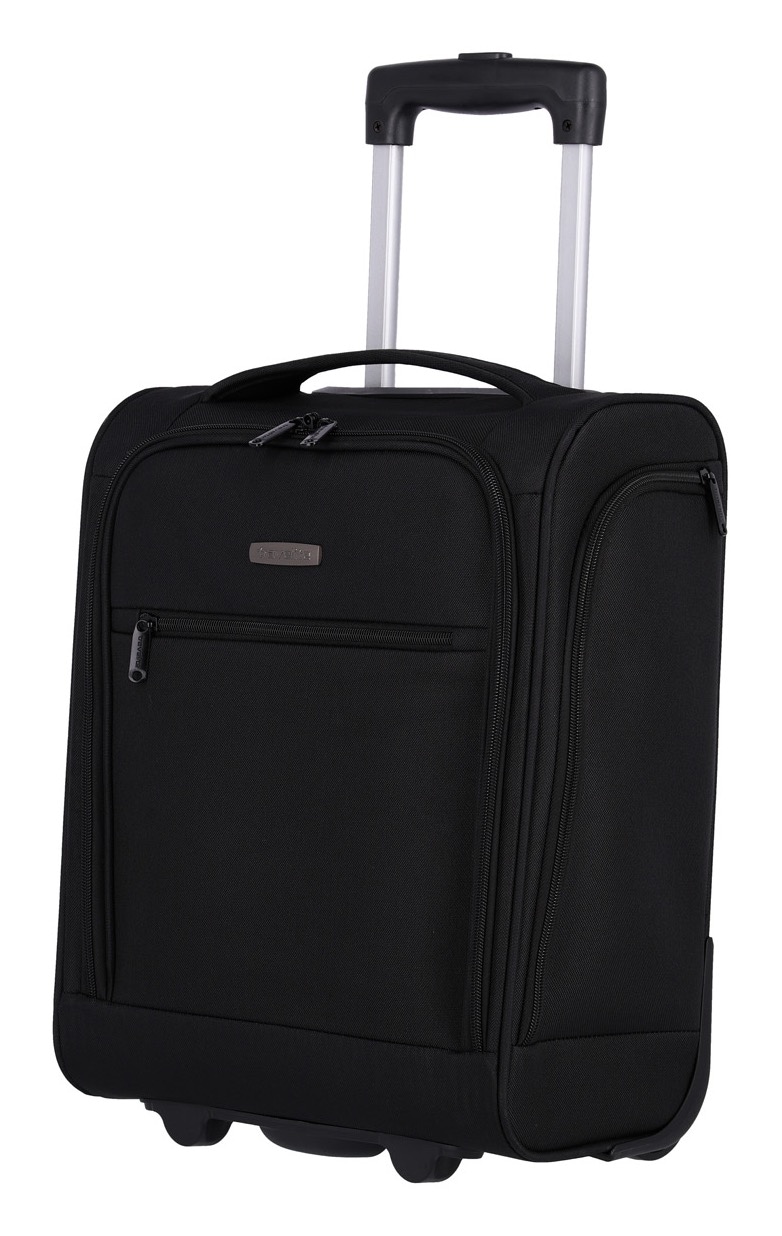 travelite Weichgepäck-Trolley »CABIN Bordtrolley Underseat, 43 cm«, 2 Rollen, Handgepäck-Koffer Reisekoffer mit Aufsteckfunktion Bordgepäck