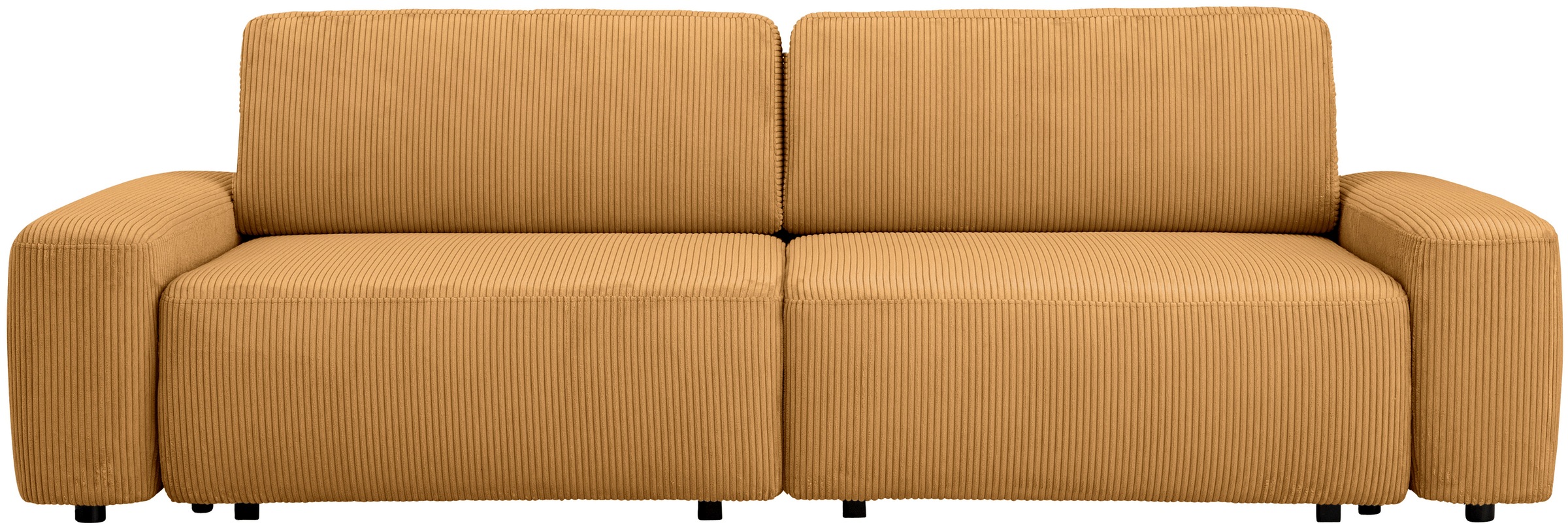 Home affaire 3-Sitzer "TORGE (257cm), Sofa,Schlafsofa in Cord, Samtvelours, günstig online kaufen