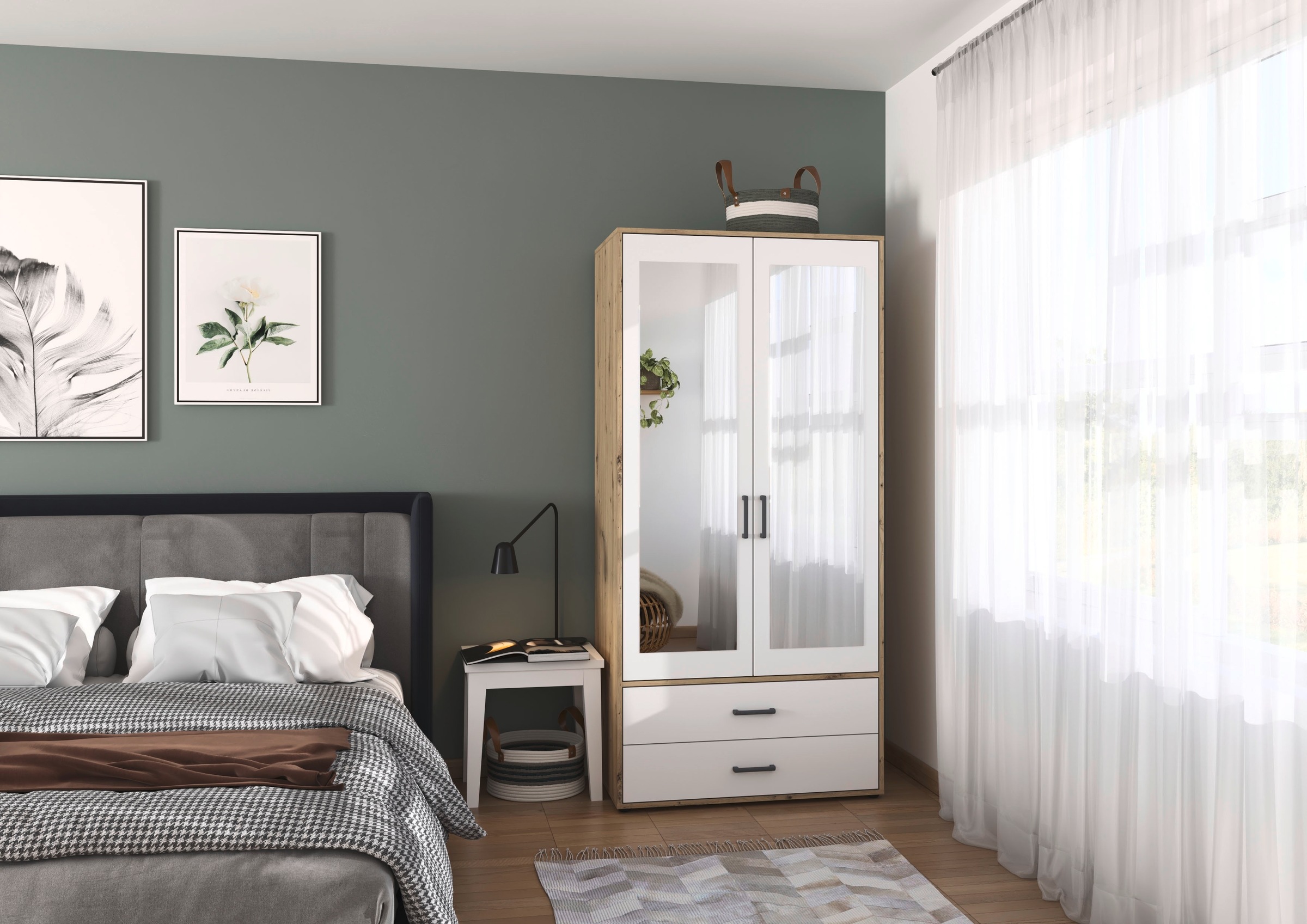 rauch Drehtürenschrank "Kleiderschrank Schrank Garderobe Wäscheschrank VOYA günstig online kaufen