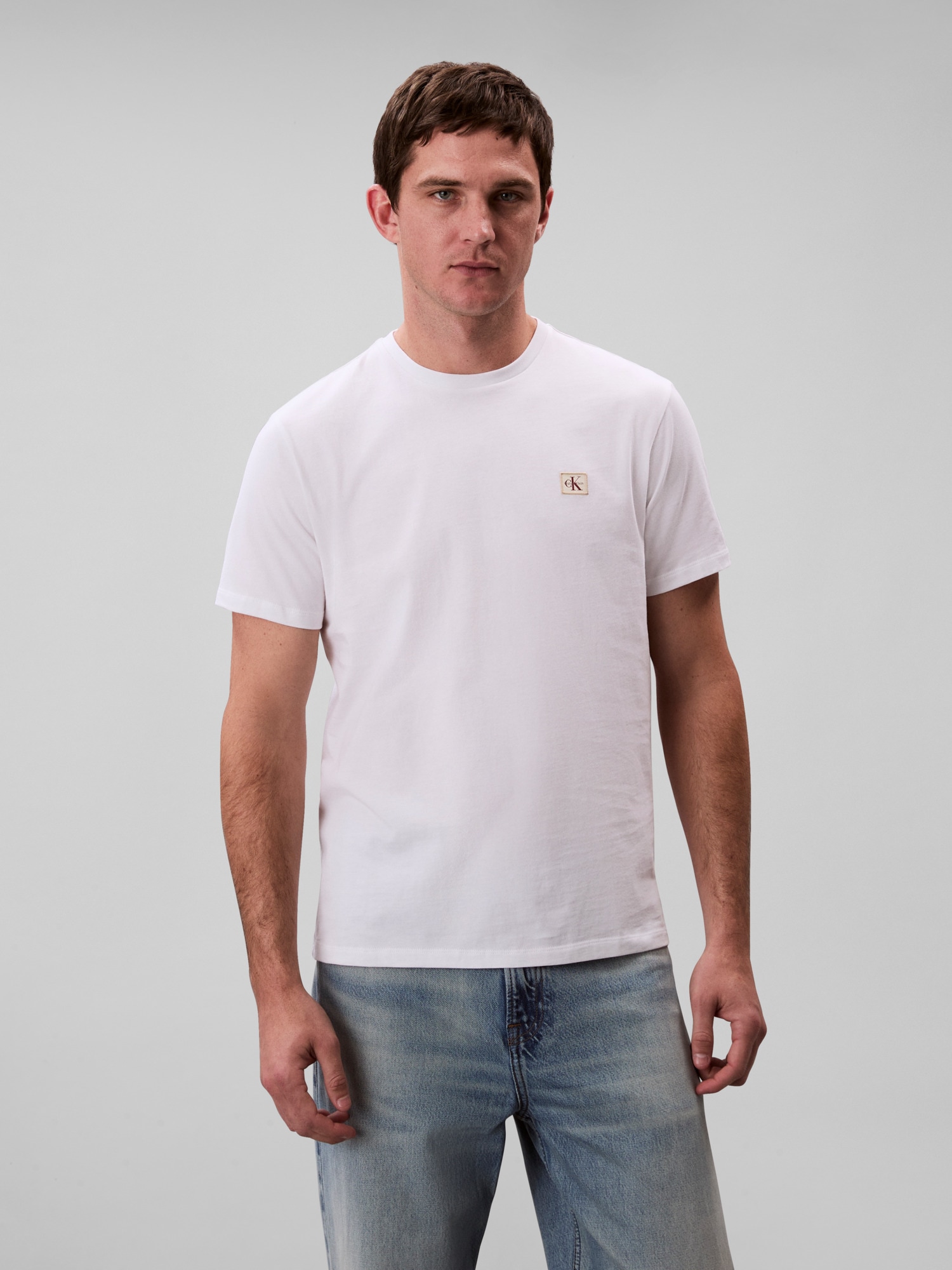 Calvin Klein Jeans T-Shirt "SS BADGE 30S JERSEY CLASSIC TEE", Mit Rundhalsa günstig online kaufen