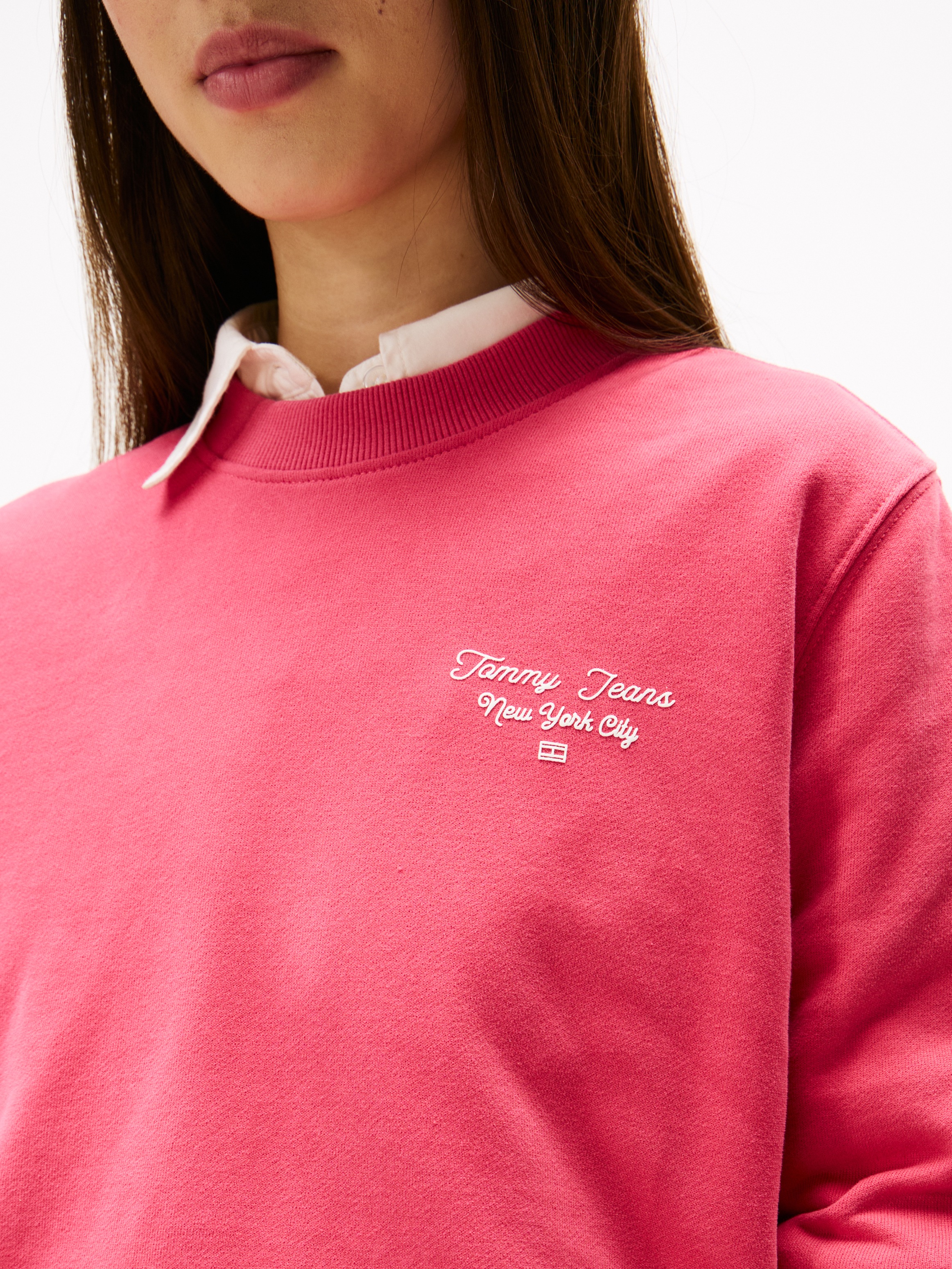 Tommy Jeans Sweatshirt "TJW REG ESS LOGO 1 CREW EXT" günstig online kaufen