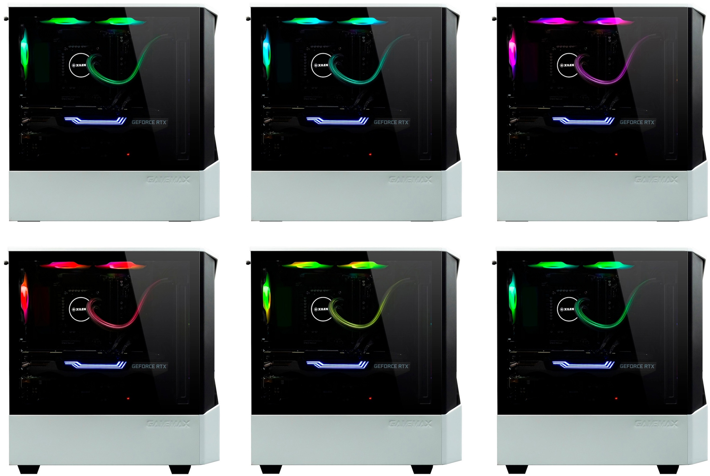 GAMEMAX Gaming-PC-Komplettsystem »MegaDeal Horizon 2886 AMD Ryzen 5 9600X WAK 32GB DDR5 1TB SSD RX 9070« 34 ″ AMD Ryzen 5 Radeon RX 9070 32 GB RAM 1.000 GB SSD Windows 11, DDR5 RAM+ MSI PRO MP341CQW LED-Monitor Curved 86,4cm (34")