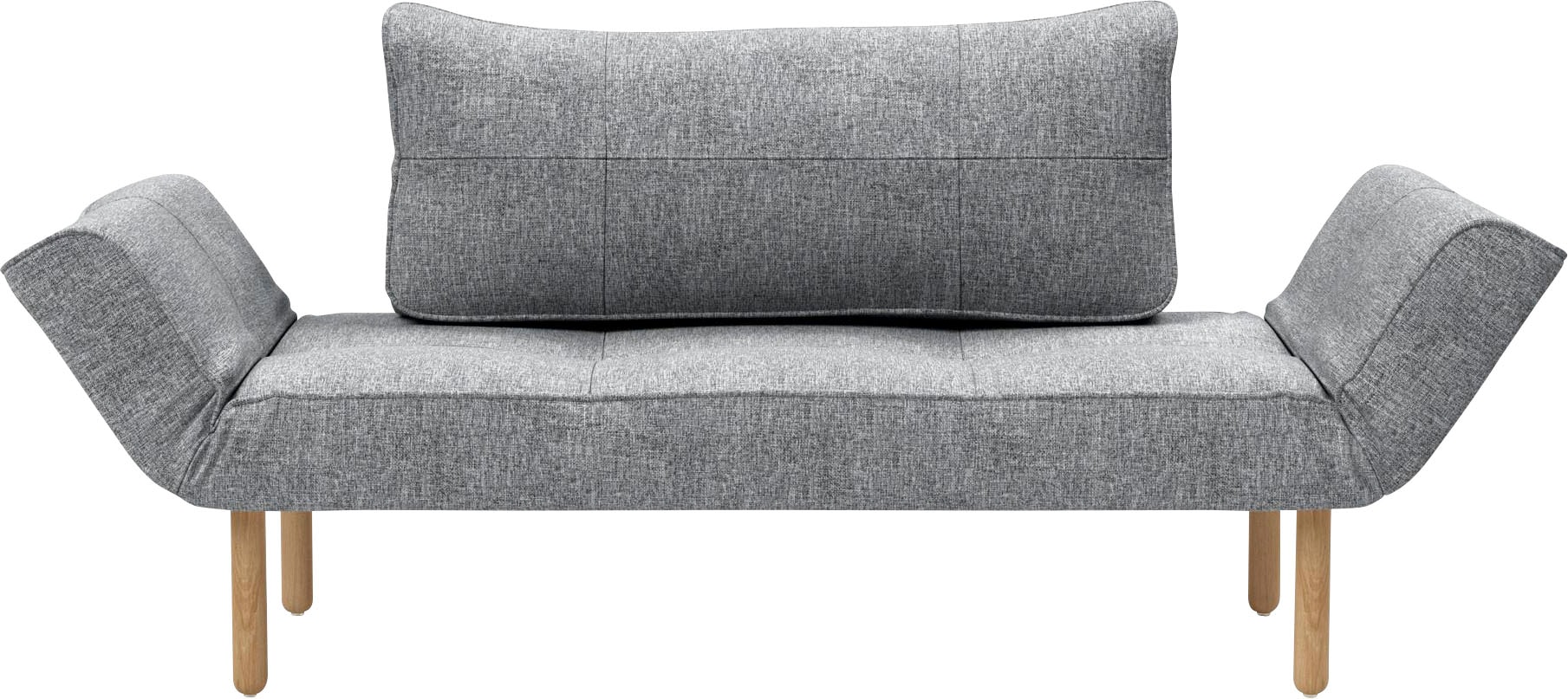 Schlafsofa BAUR bestellen Design, Scandinavian Beine, LIVING »Zeal«, im | INNOVATION inklusive Rückenkissen Stem ™