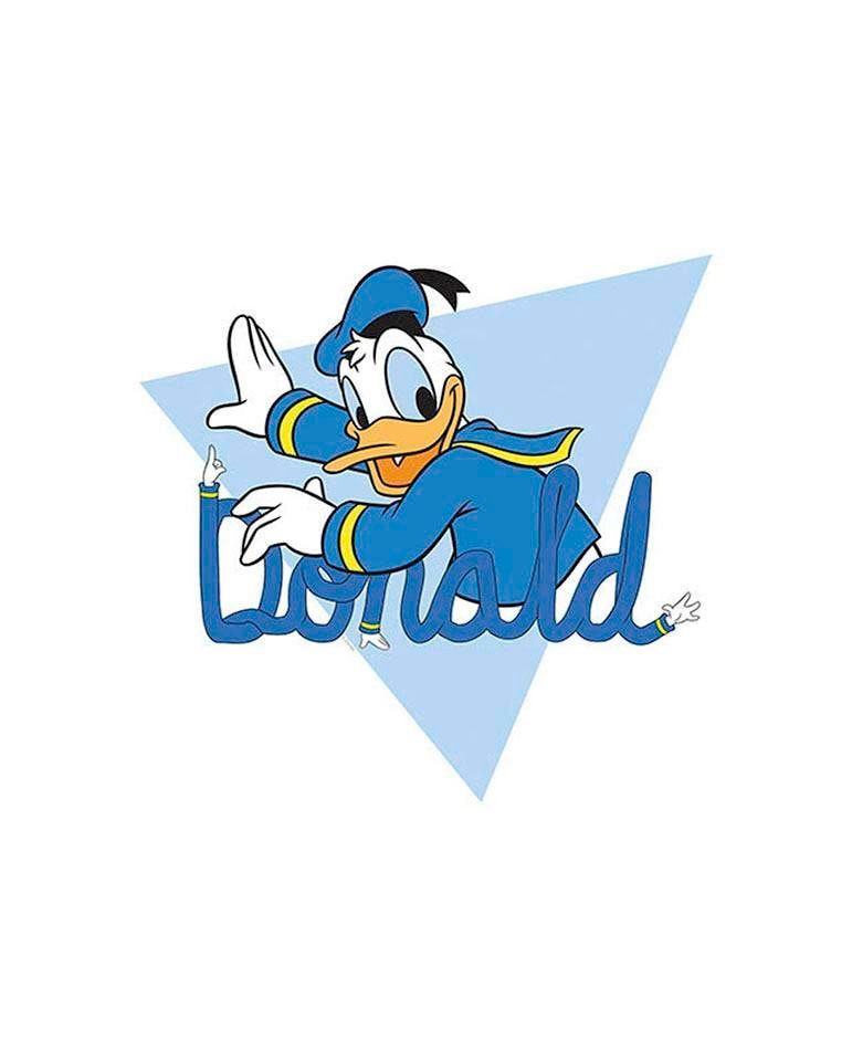 Komar Poster »Donald Duck Triangle«, Disney, (1 St.), Kinderzimmer, Schlafzimmer, Wohnzimmer