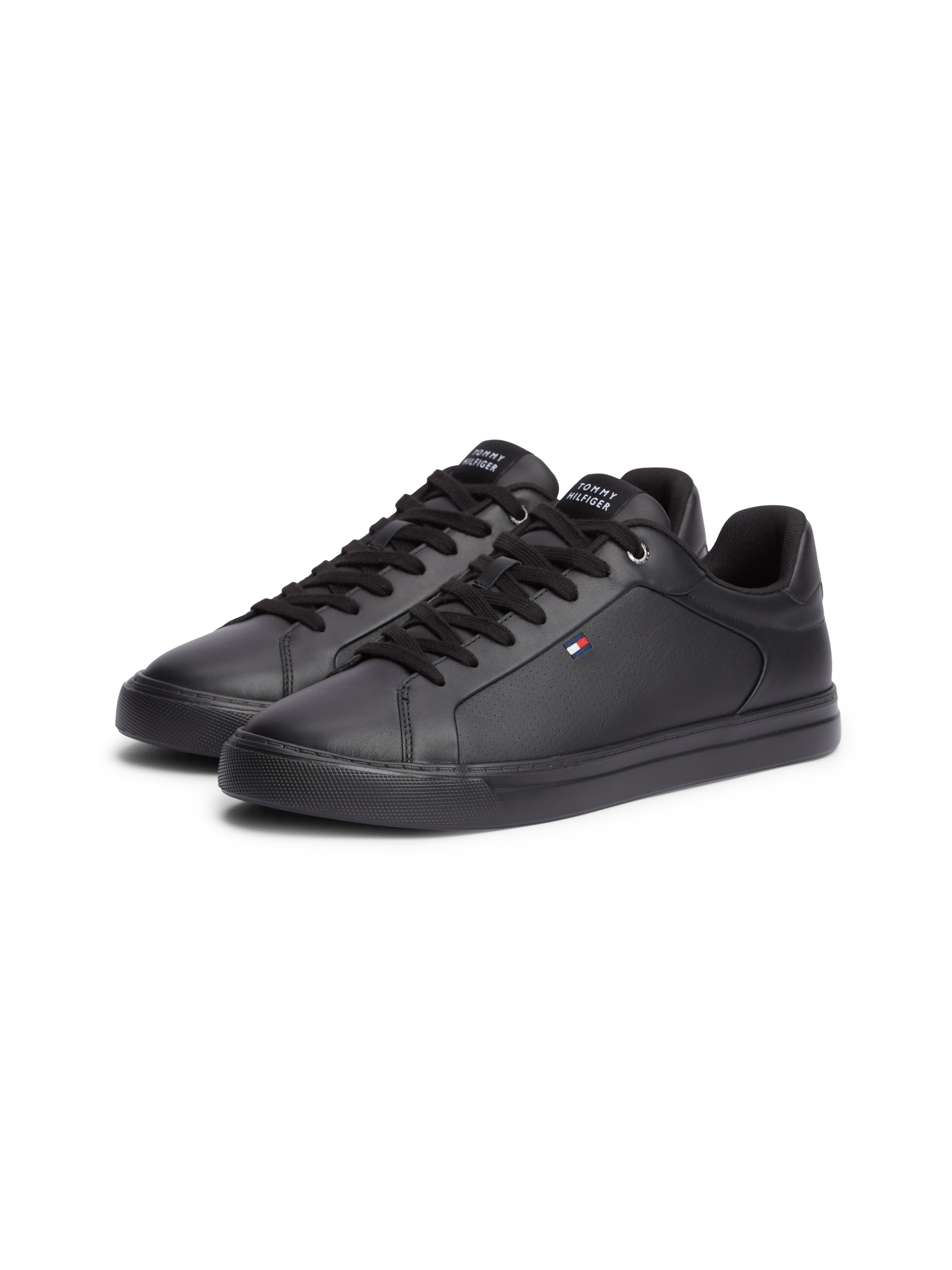Tommy Hilfiger Sneaker "LIGHTWEIGHT PINPERF LTH SNEAKER" Halbschuh, Schnürer mit weicher Schaftrand-Polsterung