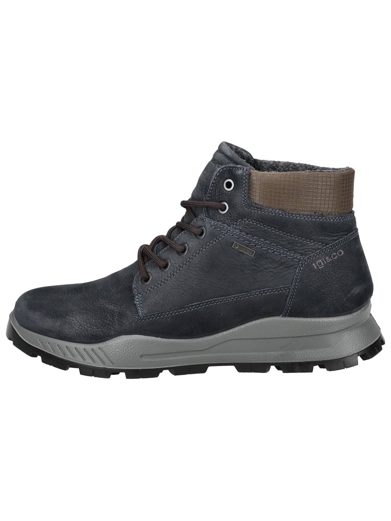 IGI & CO Schnürstiefelette »IGI & CO Stiefelette Nubukleder/Textil«