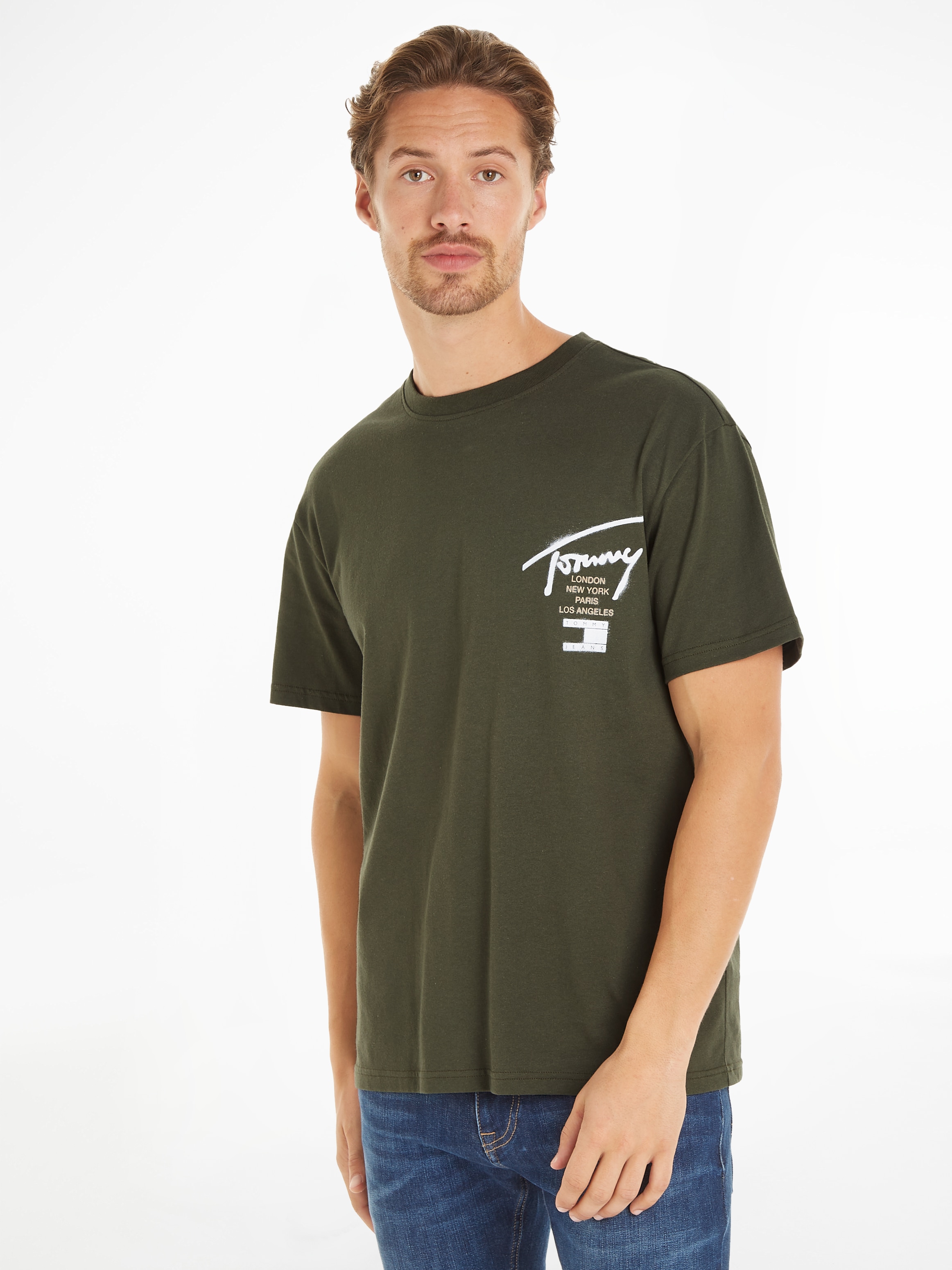 TOMMY JEANS Plus Tommy Džinsai Plus Marškinėliai »TJM R...