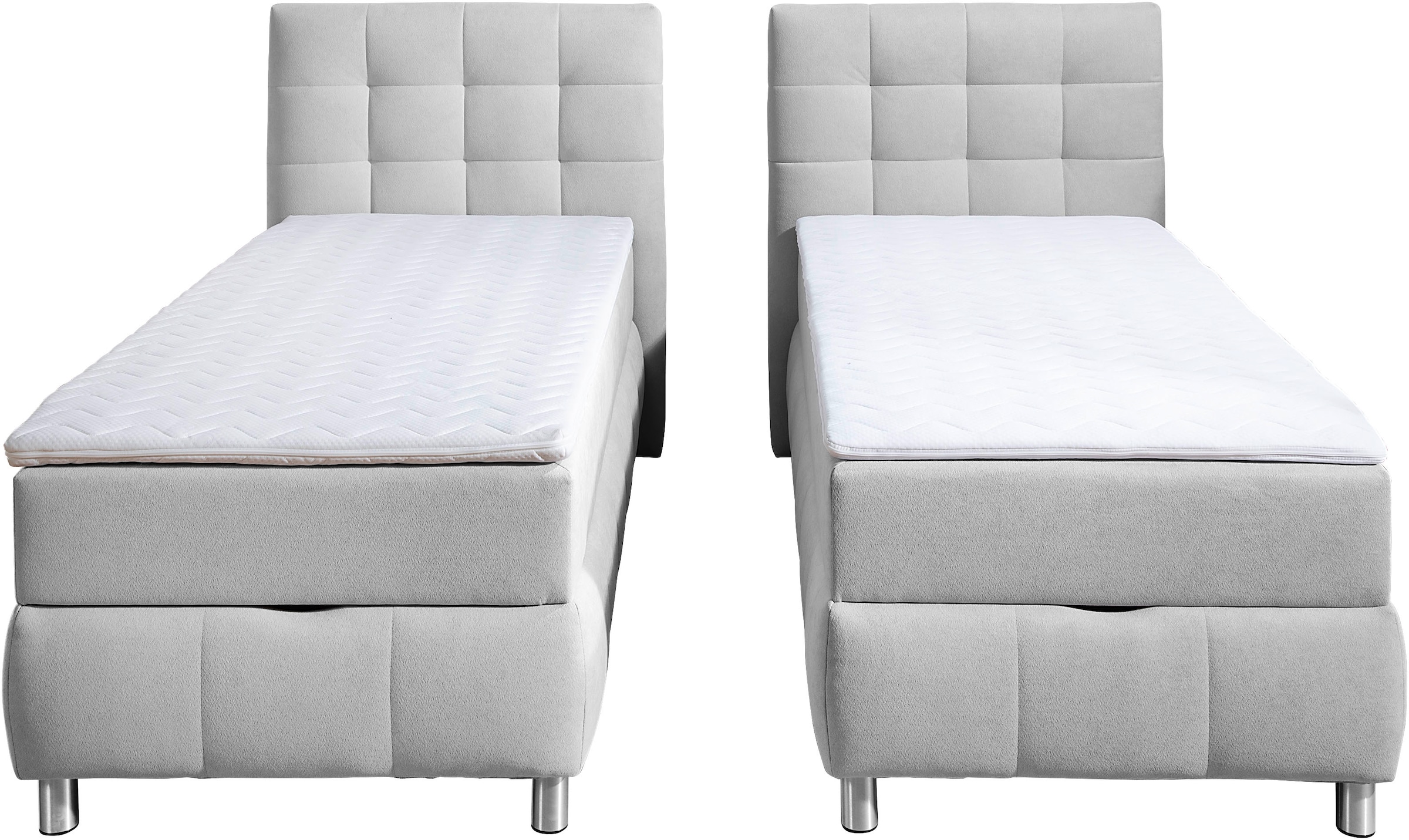 Home affaire Boxbett »Marvao« Boxbett mit Bettkasten, inkl. Topper