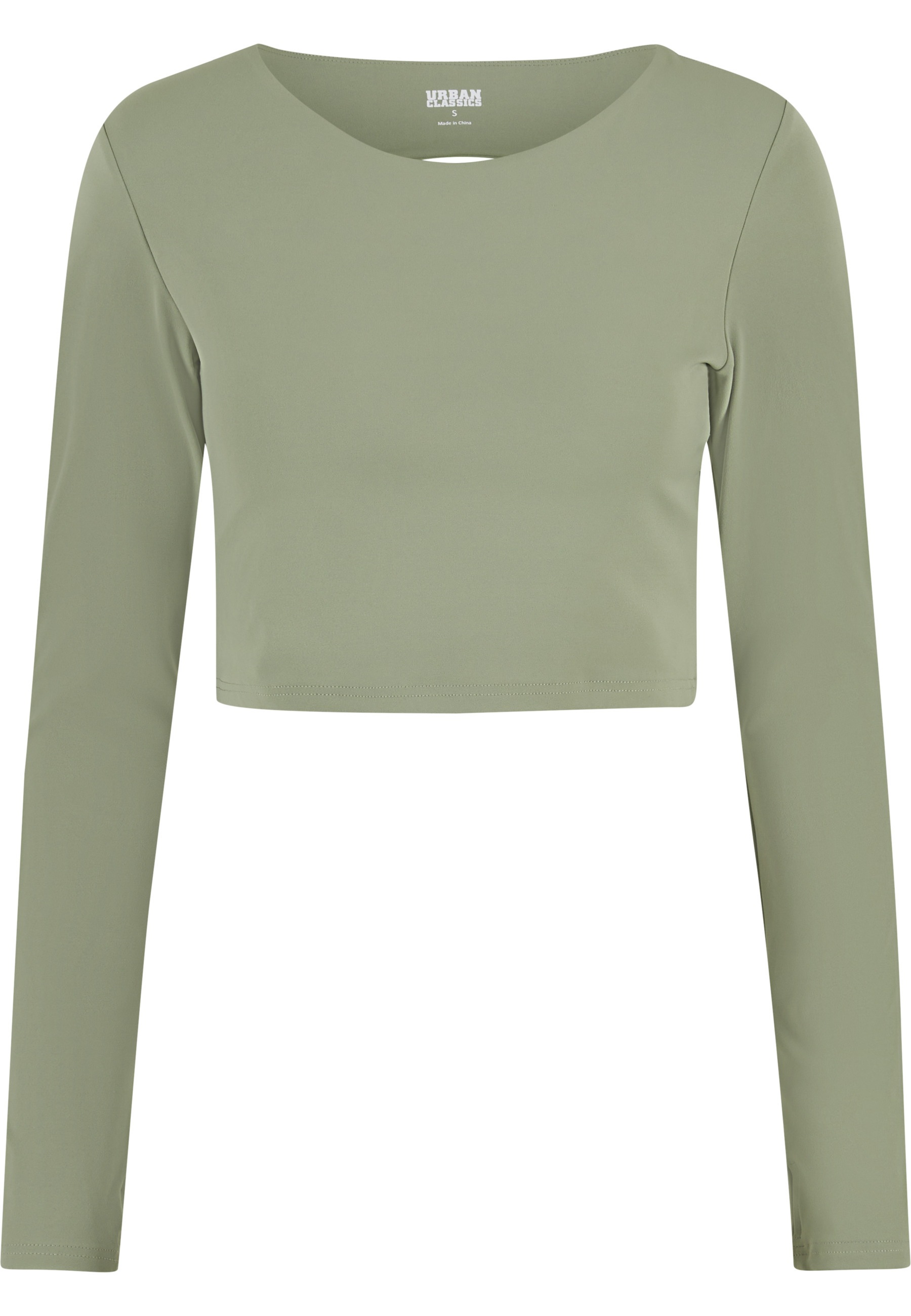 URBAN CLASSICS Longsleeve "Urban Classics Ladies Sports Longsleeve Ladies Sports Longsleeve" 1 Stk.
