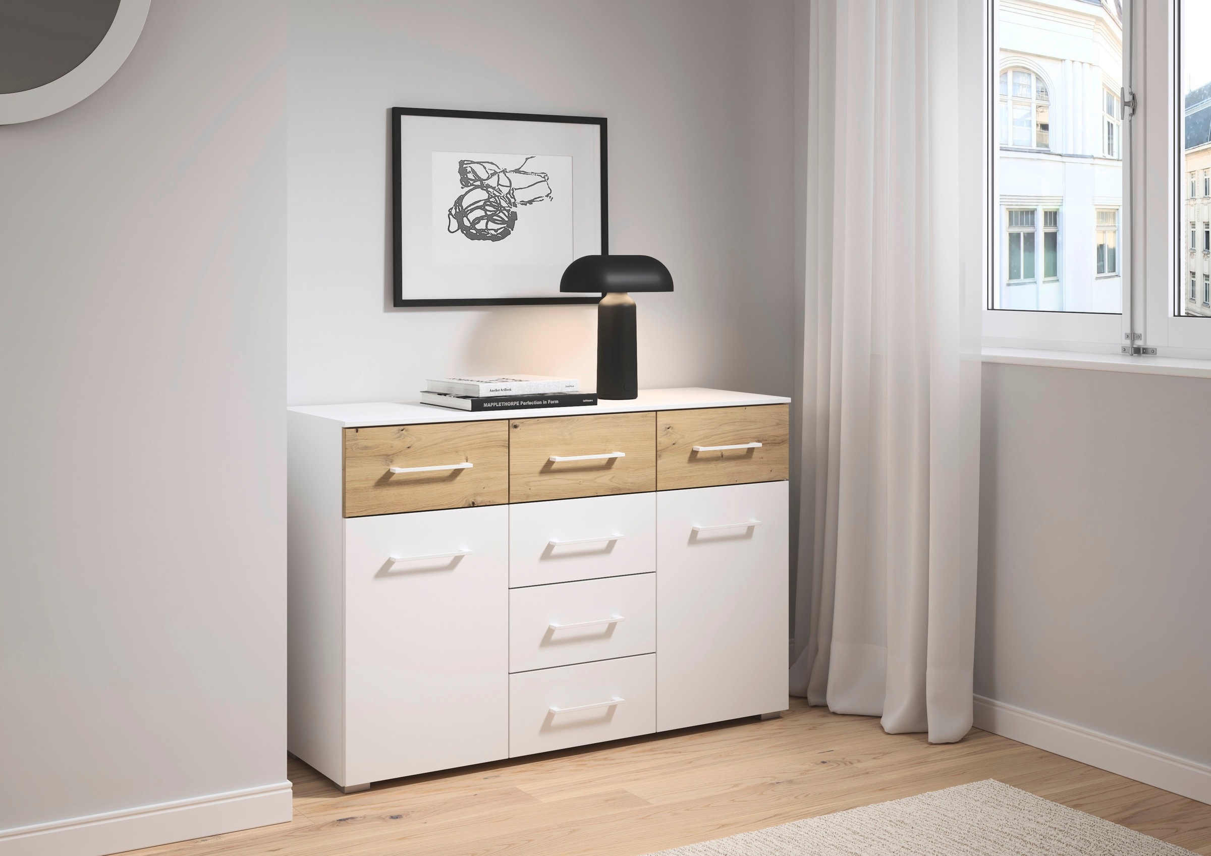 rauch "Sideboard Kommode Schubladenkommode Türenkommode BOSTON-EXTRA" B/H/T günstig online kaufen