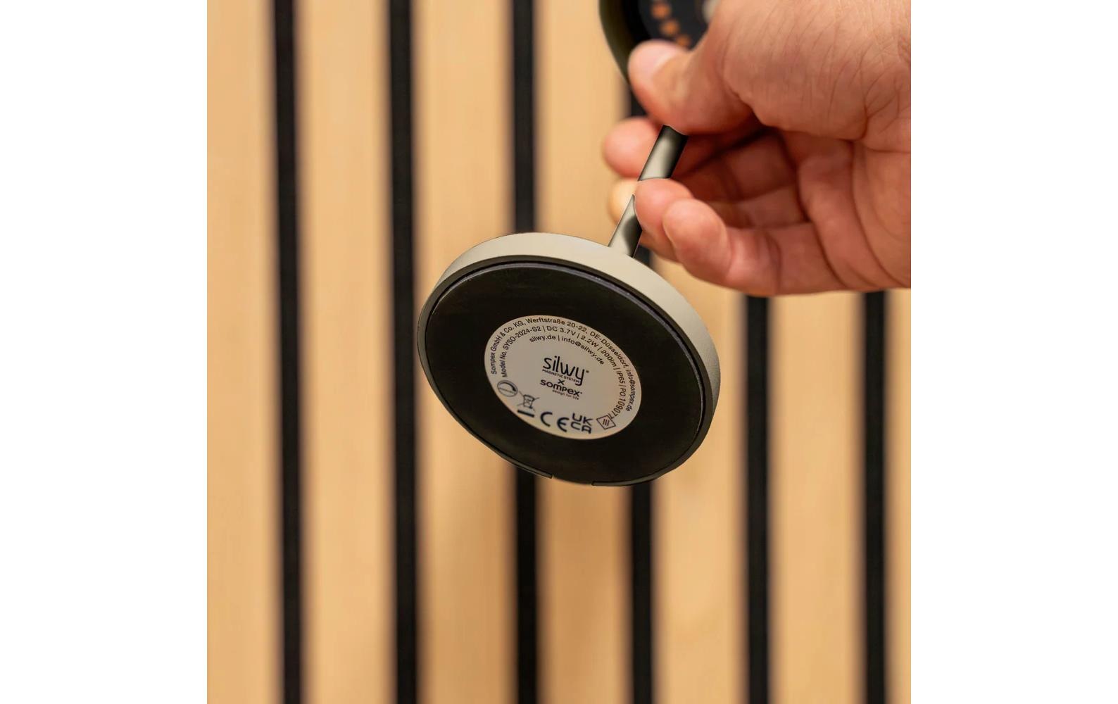 silwy MAGNETIC SYSTEM Tischleuchte »Monaco inkl. Platzset« Warmweiß