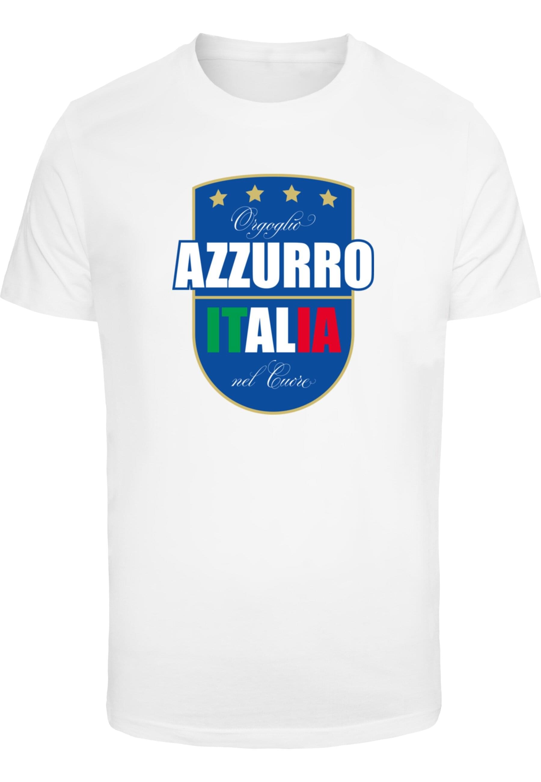 MisterTee T-Shirt "MisterTee Azurro Italia Tee" günstig online kaufen