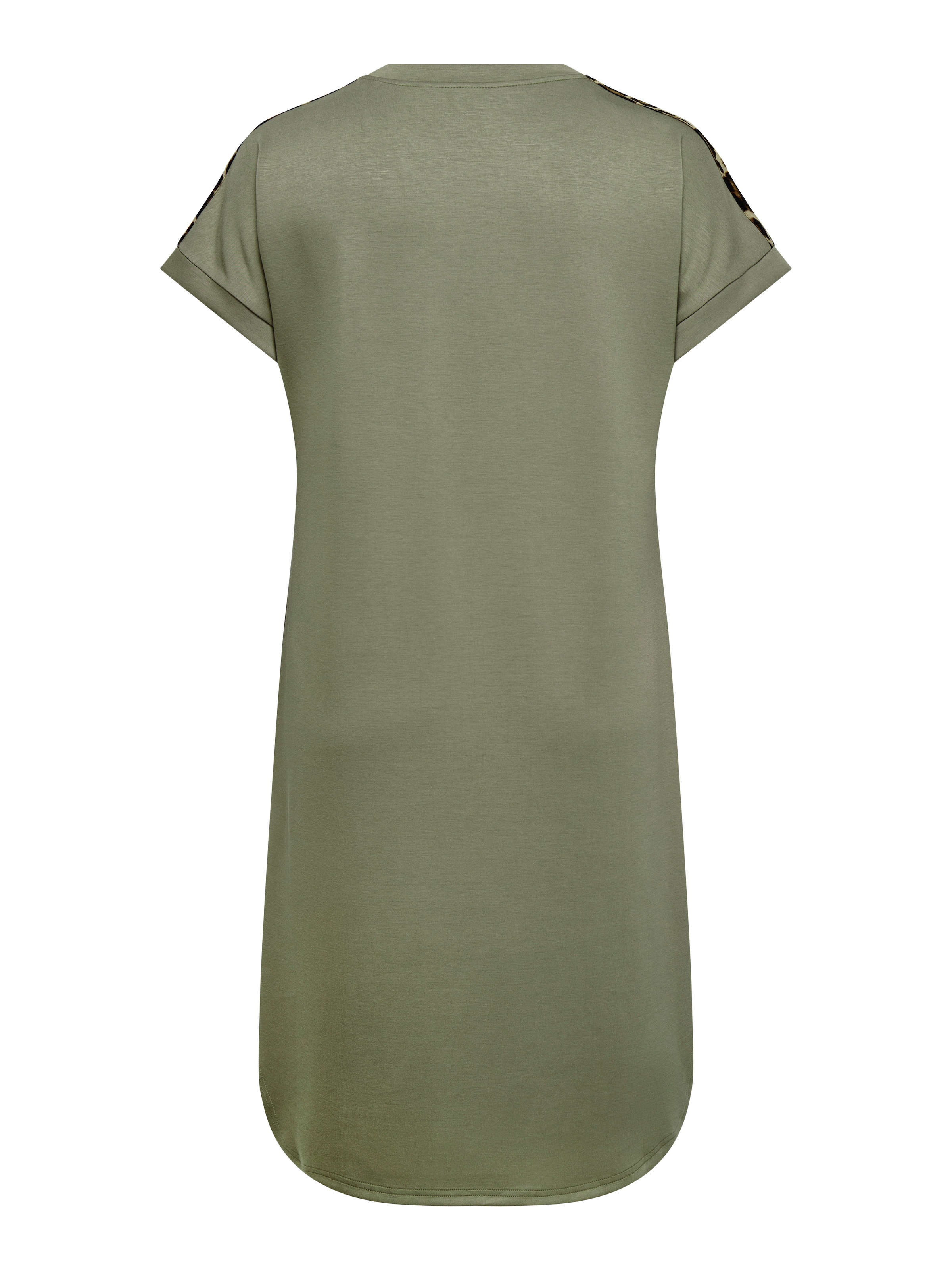 ONLY CARMAKOMA Midikleid »CARLISE S/S O-NECK DRESS JRS«