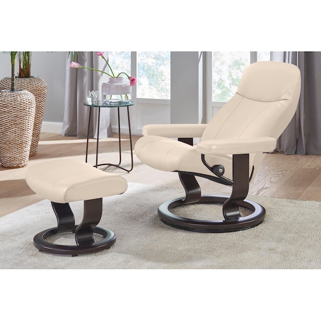 »Garda«, mit Wenge Größe (Set, Classic | Gestell Relaxsessel Base, mit Stressless® M, BAUR bestellen mit Hocker), Relaxsessel Hocker,