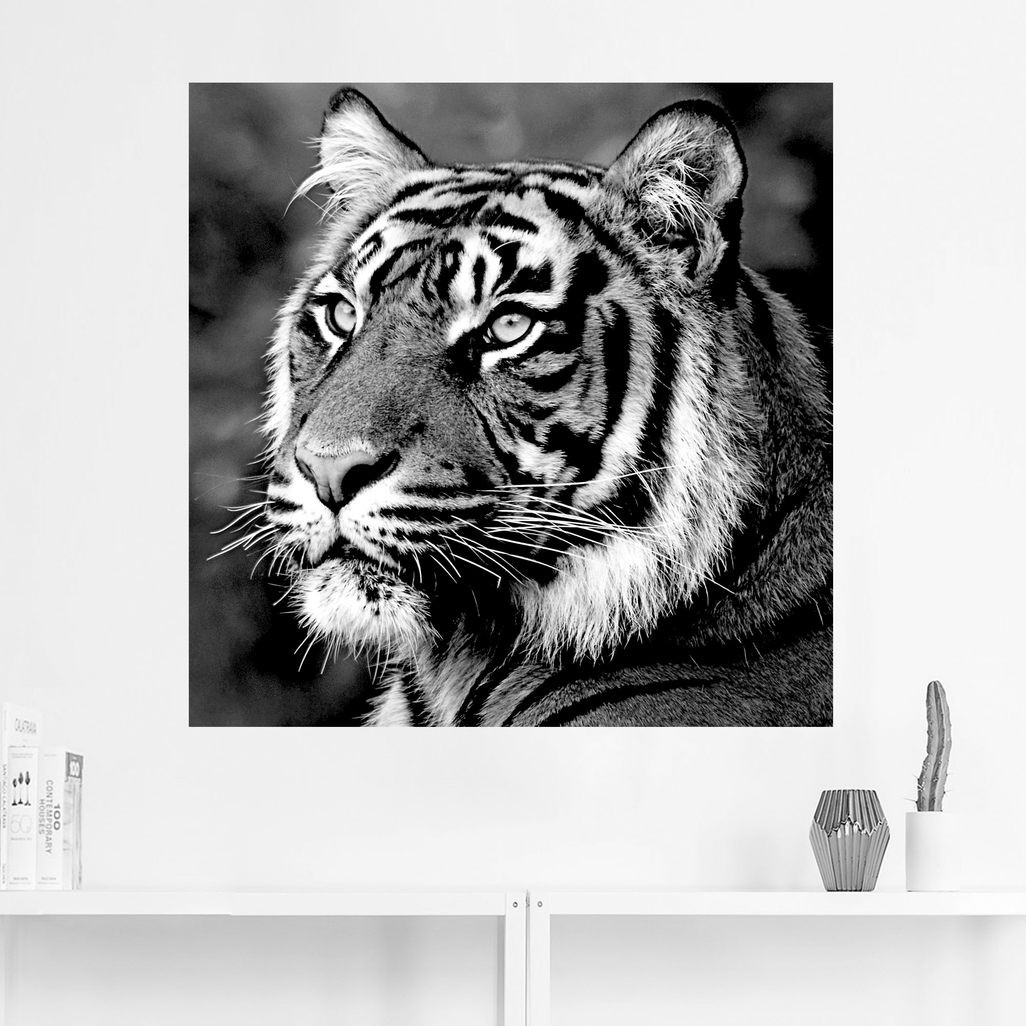 Artland Wandbild »Tiger«, Wildtiere, (1 St.), als Leinwandbild, Poster, Wandaufkleber in verschied. Größen