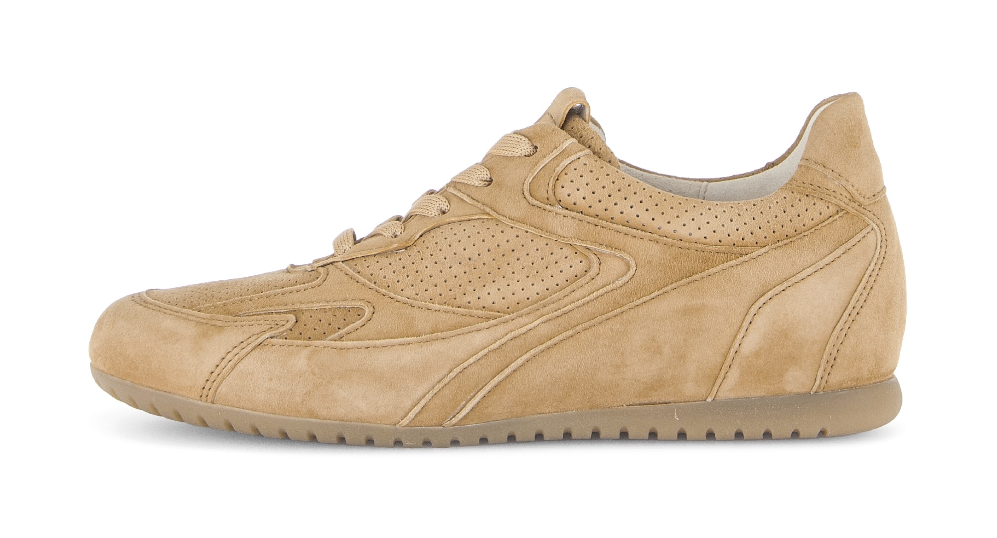 Thumbnail - Gabor Sneaker "DAVOS" Freizeitschuh, Halbschuh, Schnürschuh mit Lochmuster, G-Weite