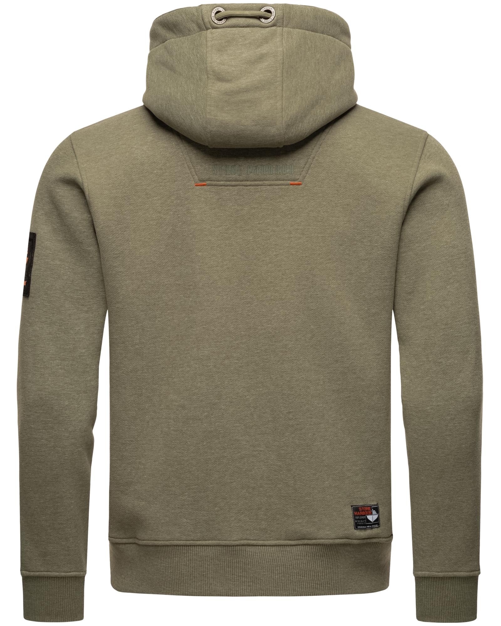 Tunnelzugkordeln Harbour Sweater ▷ Frank«, kaufen BAUR Herren Hoodie mit | Stone sportlicher »Crazy