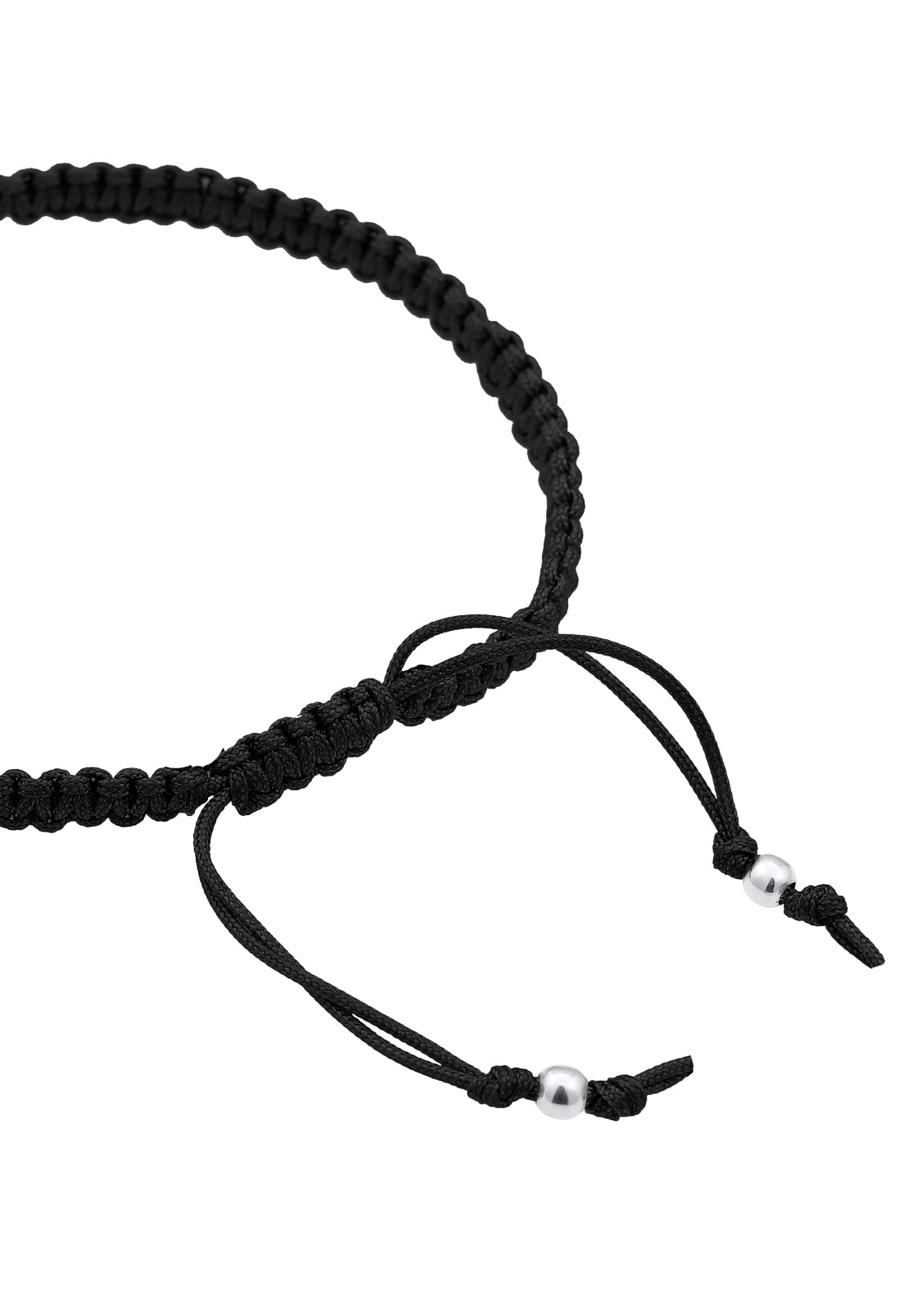 »Solitär Friday Silber« Knoten Kristalle 925 Armband Black BAUR Elli |