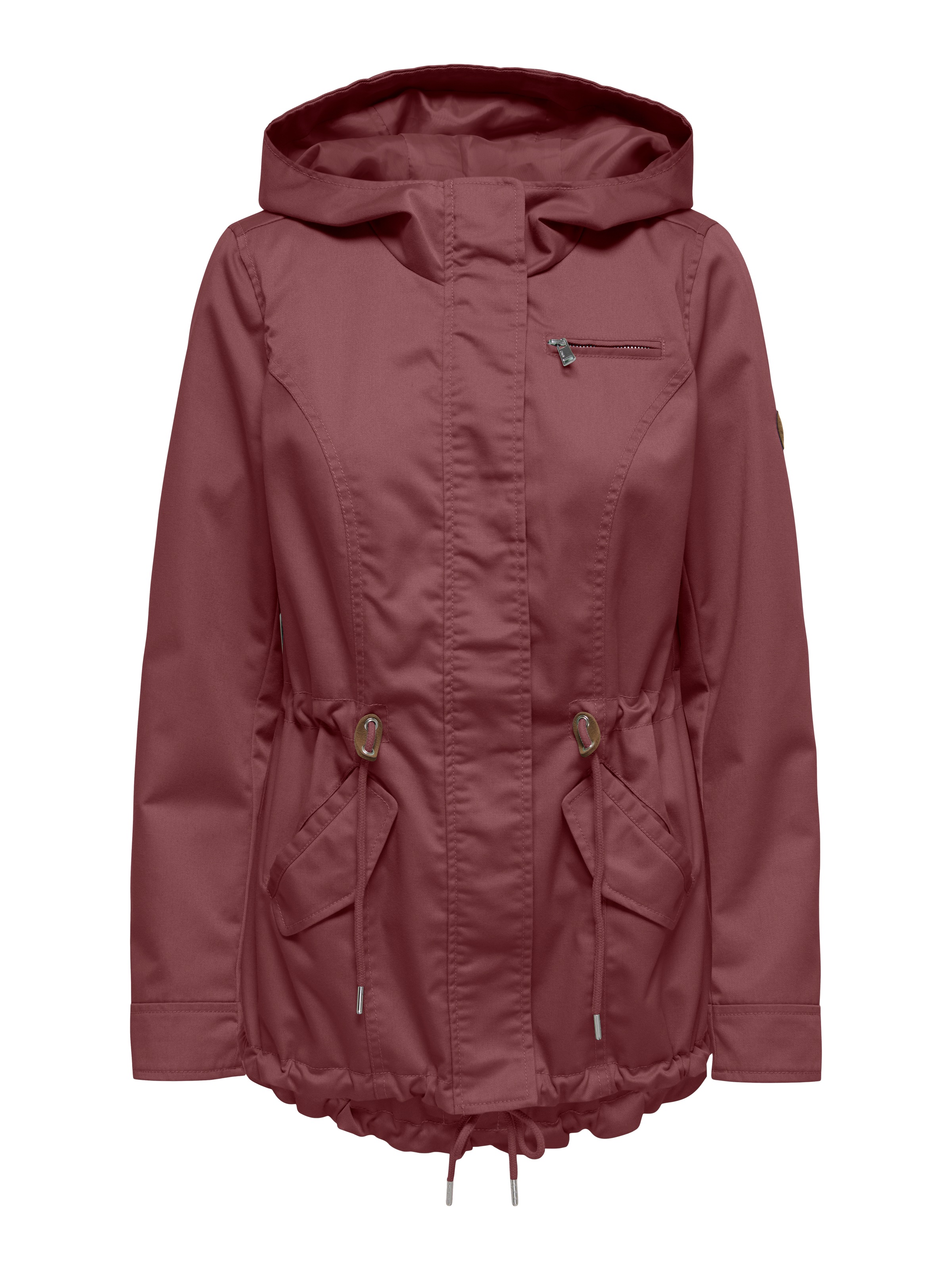 ONLY Parka "ONLLORCA LIFE CANVAS PARKA CC OTW" mit Kapuze mit Kordelzug in günstig online kaufen