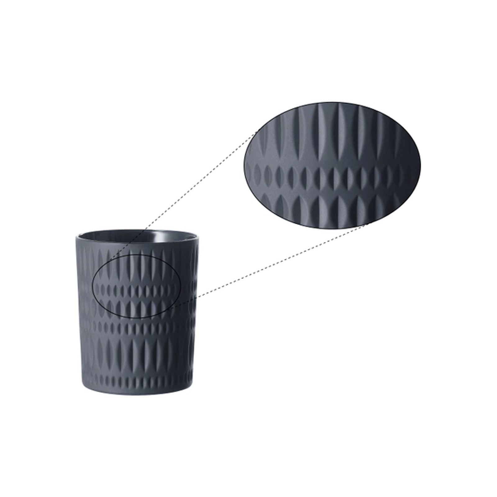 Thumbnail - Nachtmann Whiskyglas "Becher Ethno 304 ml 2er Set schwarz"