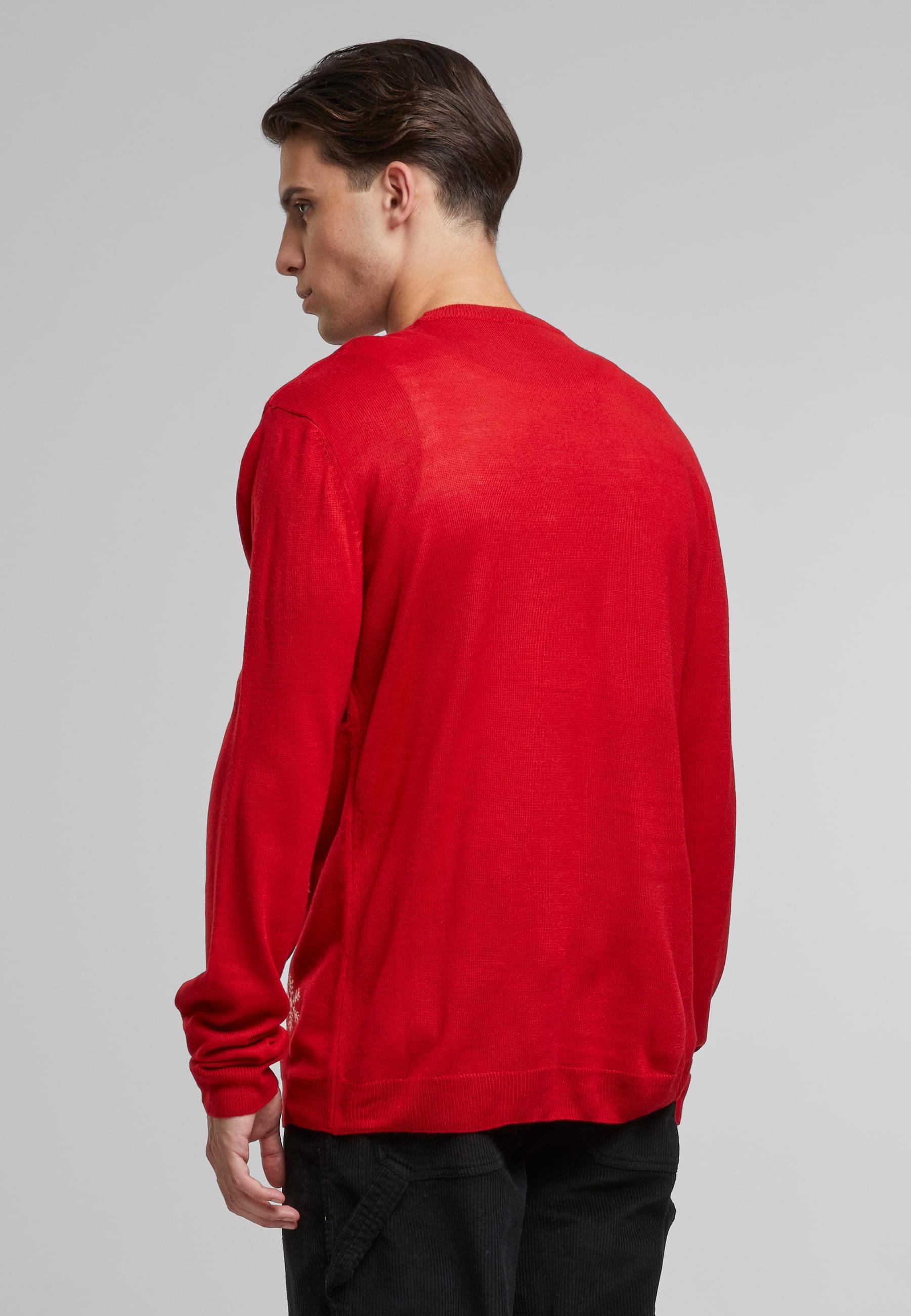 URBAN CLASSICS Rundhalspullover »Urban Classics Christmas Sweater«, (1 tlg.)