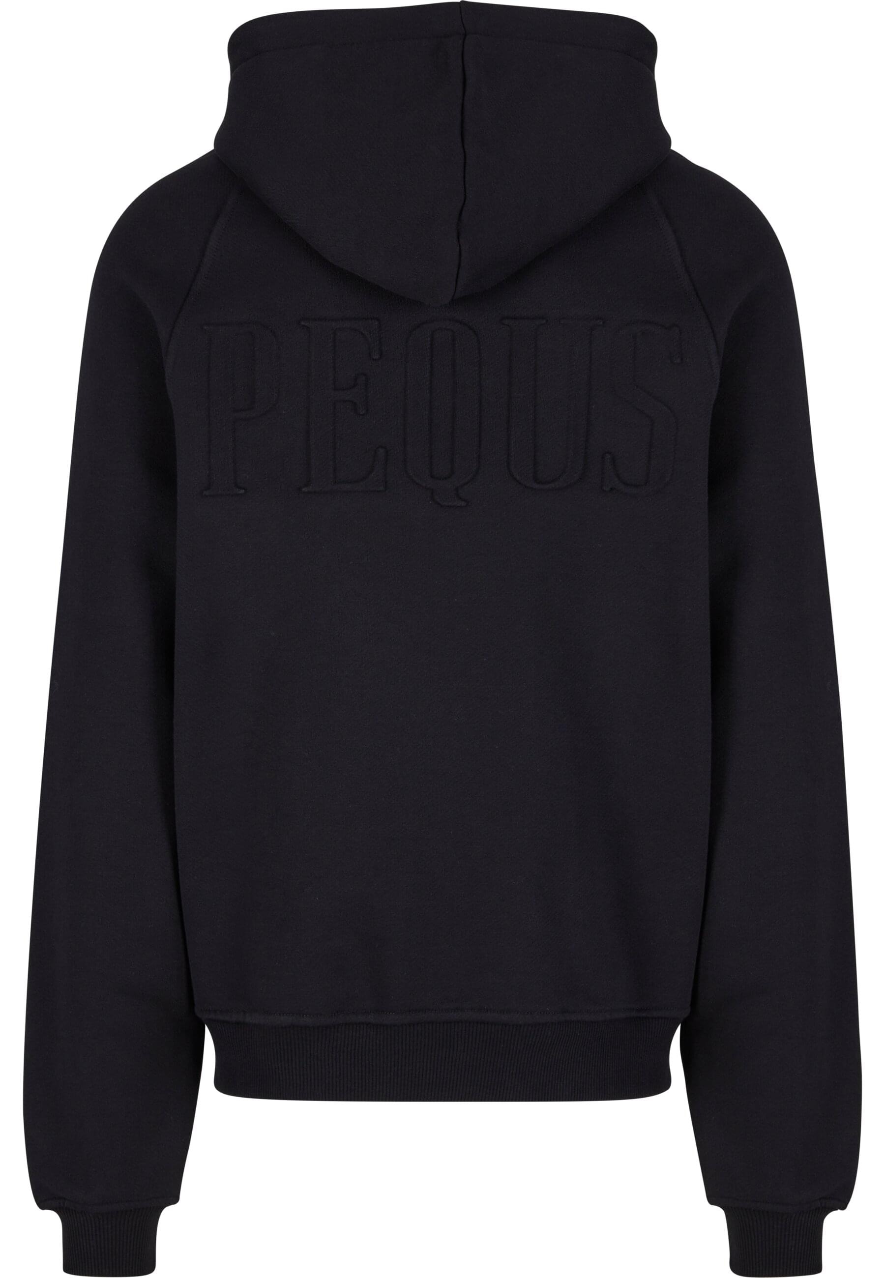 PEQUS Outdoorjacke »PEQUS PEQUS Debossed Logo Zip-Cardigan« 1 Stk. tlg. mit Kapuze