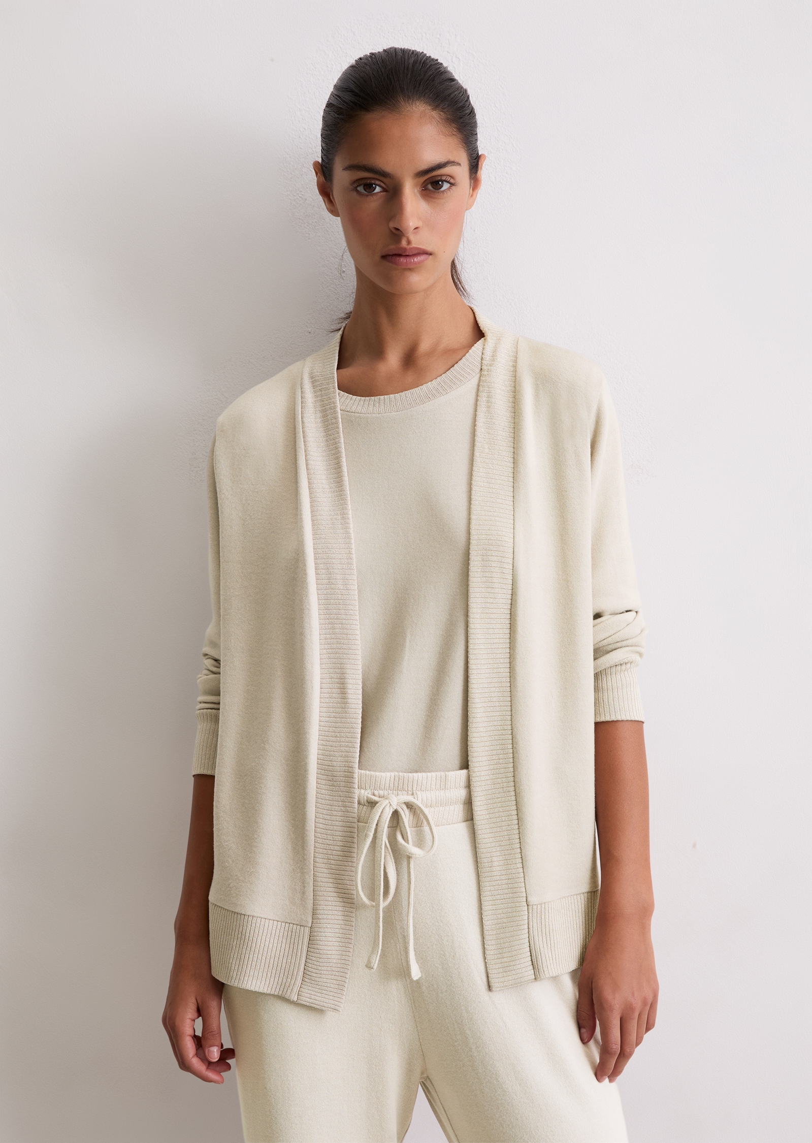 Marc OPolo Cardigan "Soft Knit", Langarm, ohne Verschluß, Feinstrick günstig online kaufen