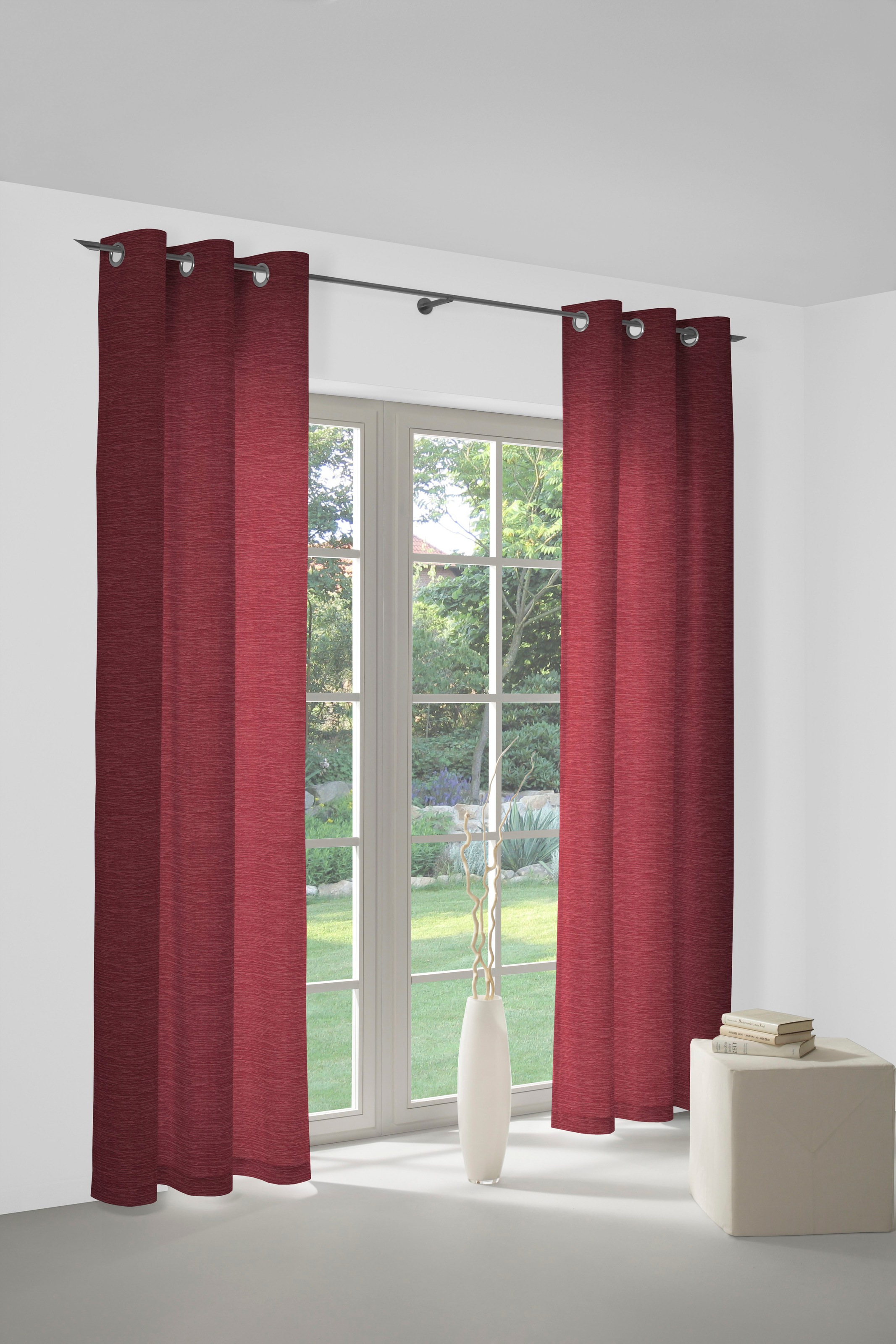 Wirth Vorhang "Trondheim 328 g/m²" Ösen;Wohnzimmer 1 Stk. tlg. nach Maß günstig online kaufen