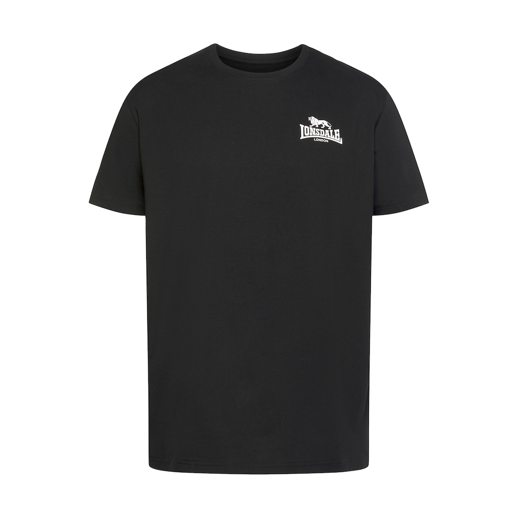 Lonsdale T-Shirt »PIDDINGHOE«, (Packung, 2 tlg., 2er-Pack)