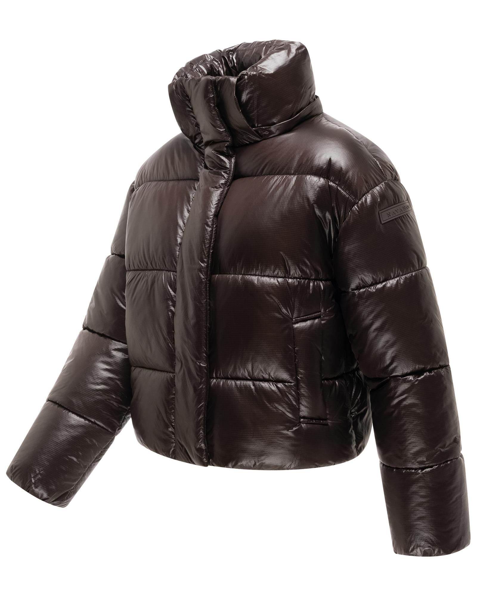 Navahoo Outdoorjacke »Polar-Unit 14« mit Kapuze Damen Steppjacke mit abnehmbarer Kapuze