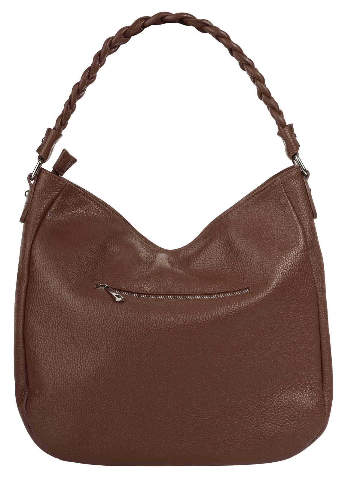 Thumbnail - Samantha Look Henkeltasche, echt Leder, Made in Italy