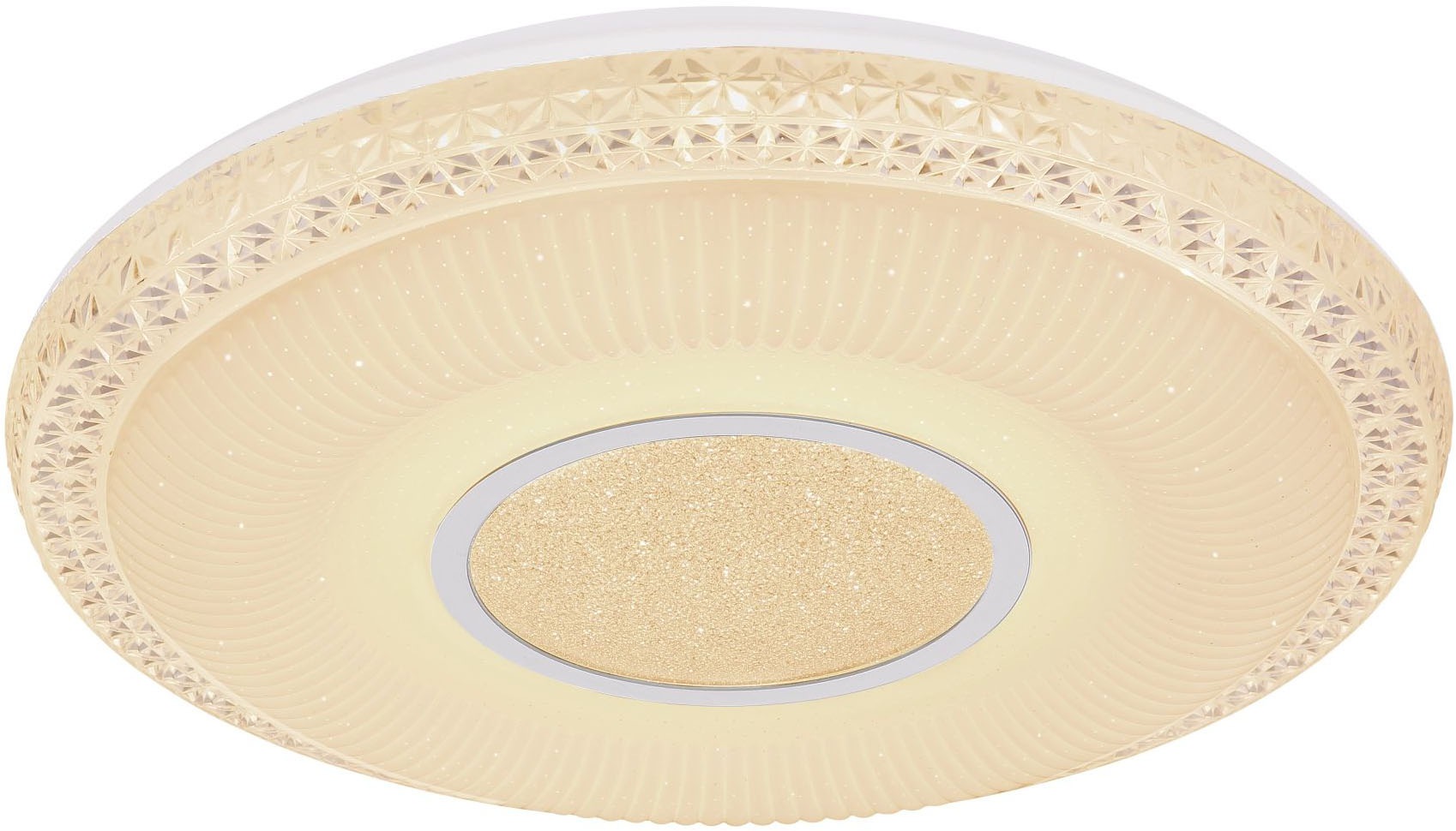 GLOBO LIGHTING LED Deckenleuchte »KLEMENS«, 1 flammig, Leuchtmittel LED-Modul | LED fest integriert, CCT-Funktion