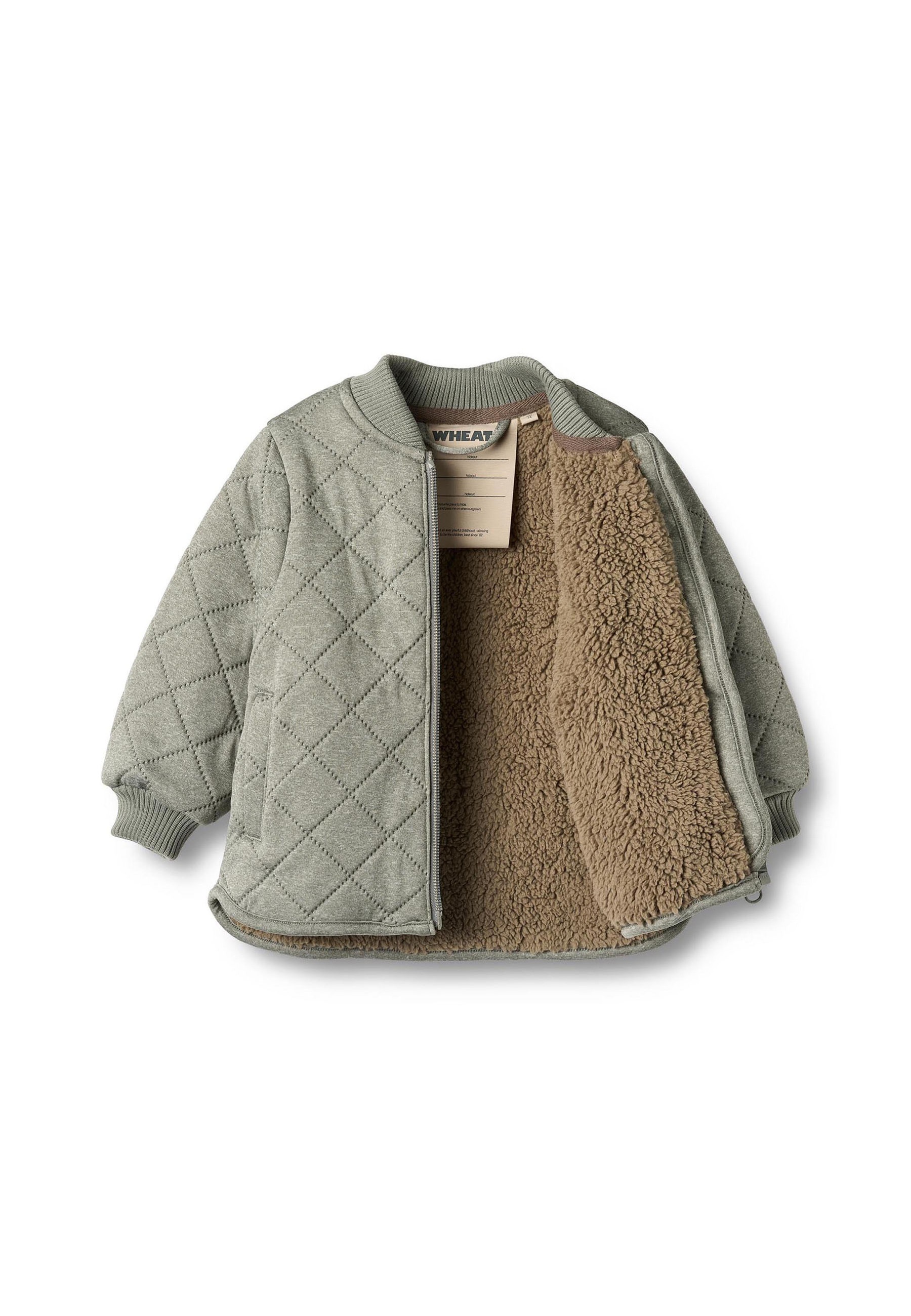 WHEAT Allwetterjacke »WHEAT Thermo Jacket Benni« 1 Stk. tlg. mit Kapuze reflektierend