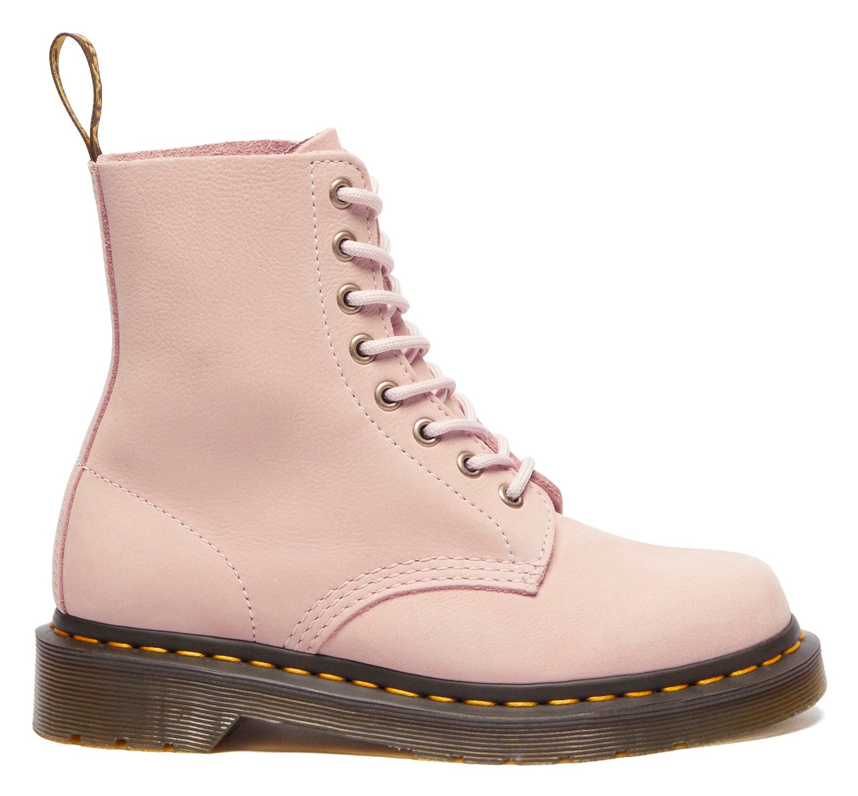 DR. MARTENS Schnürboots »Pascal 1460«, Stiefel, Boots aus weichem Nubukleder