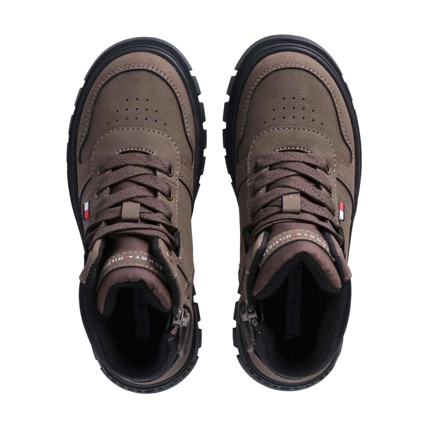 Tommy Hilfiger Schnürboots  Herbstboots, Outdoorboots mit weich gepolstertem Schaftrand