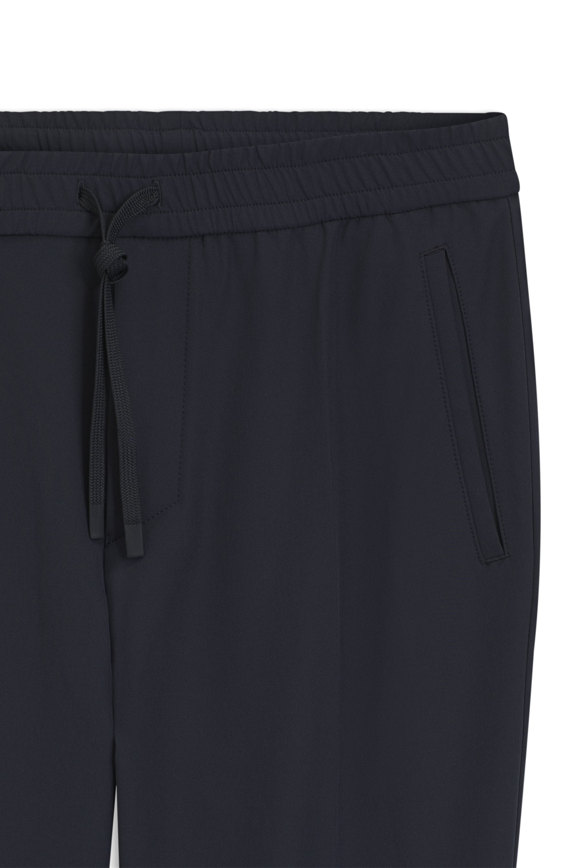 BOSS GREEN Stretch-Hose »T Flex«  mit elastischem Bund und Kordelzug Stretchhose Businesshose