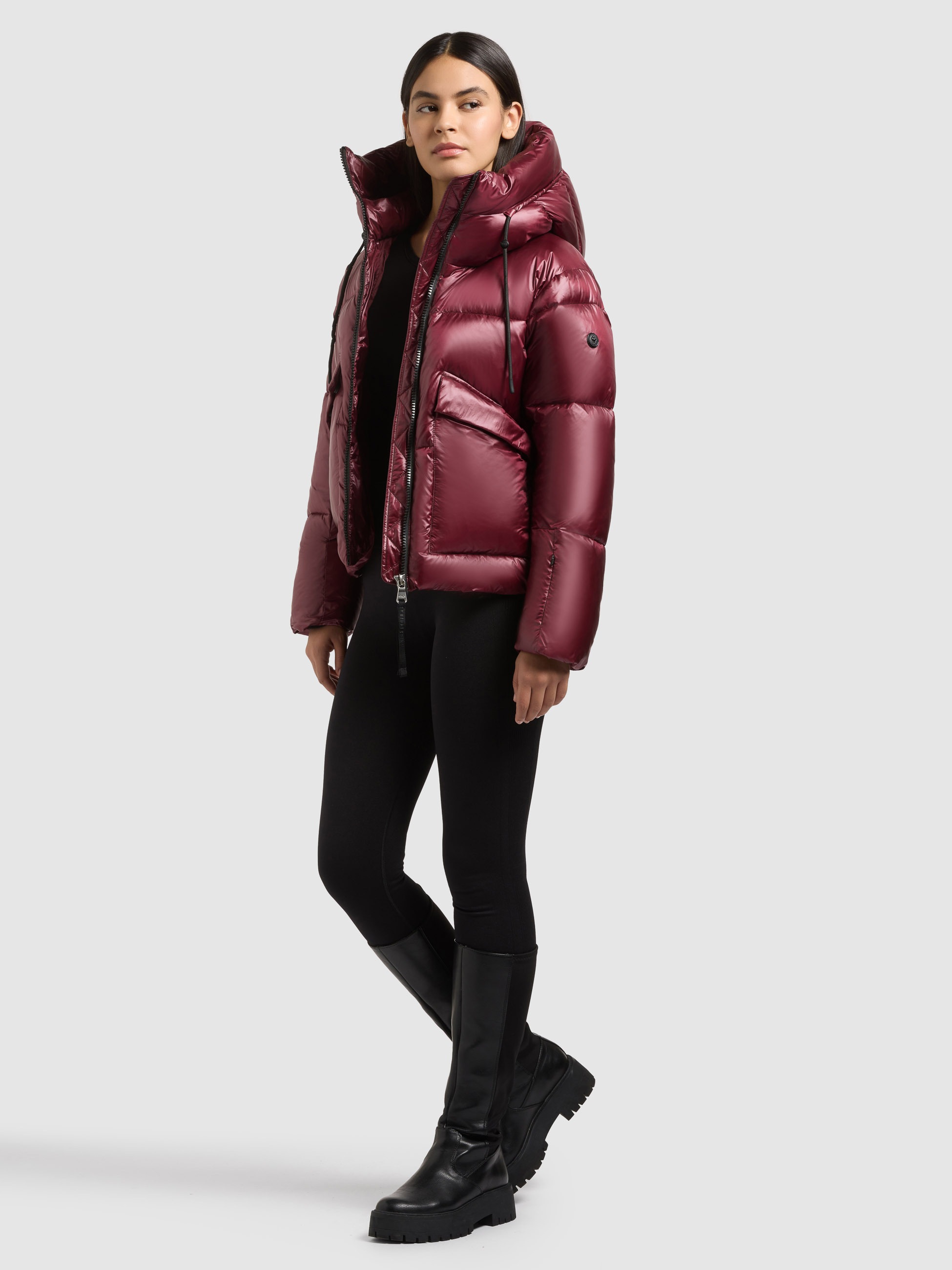 khujo Steppjacke »TREY« mit Kapuze
