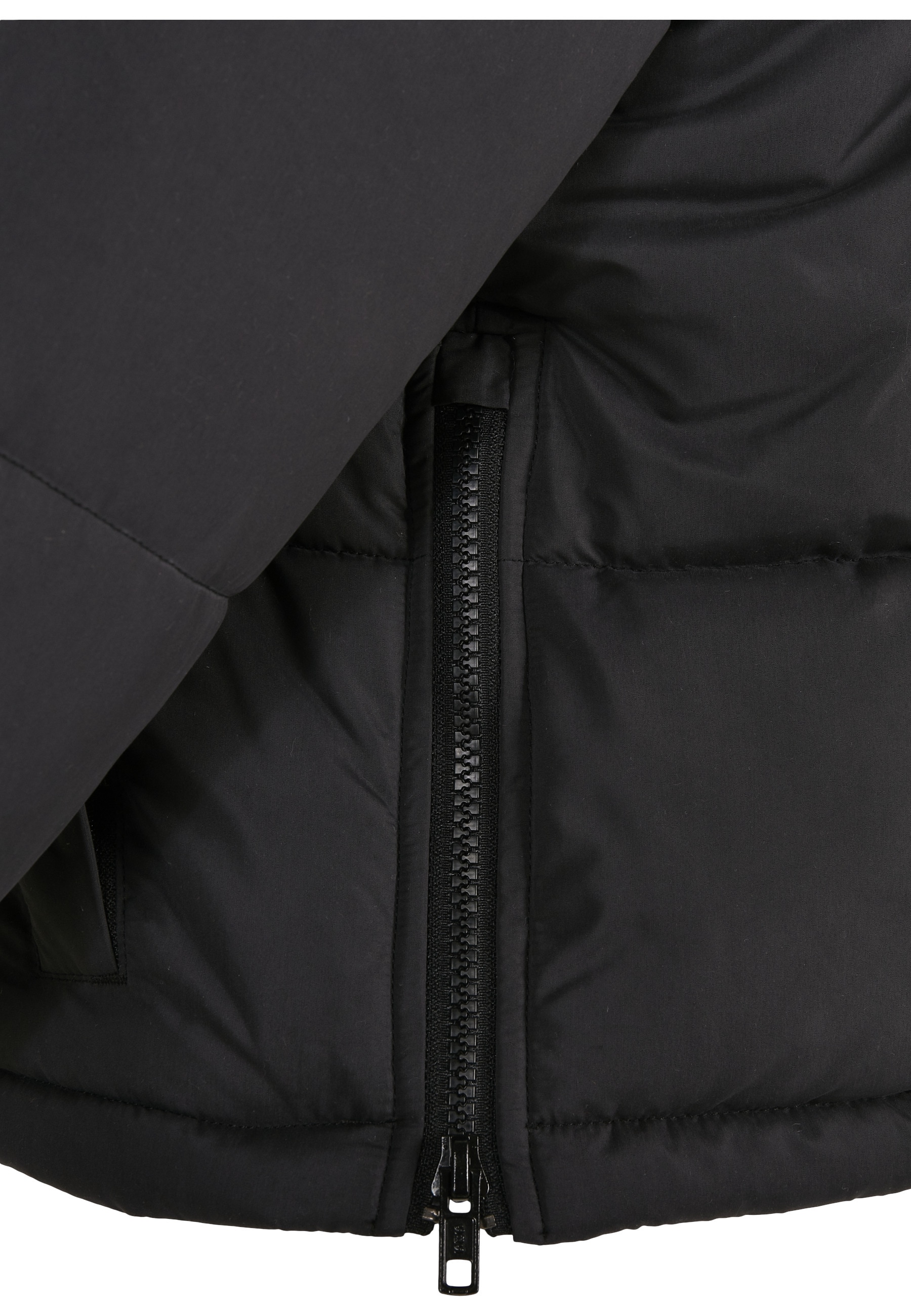 URBAN CLASSICS Winterjacke »Urban Classics Damen Ladies Puffer Pull Over Jacket« 1 Stk. tlg. mit Kapuze