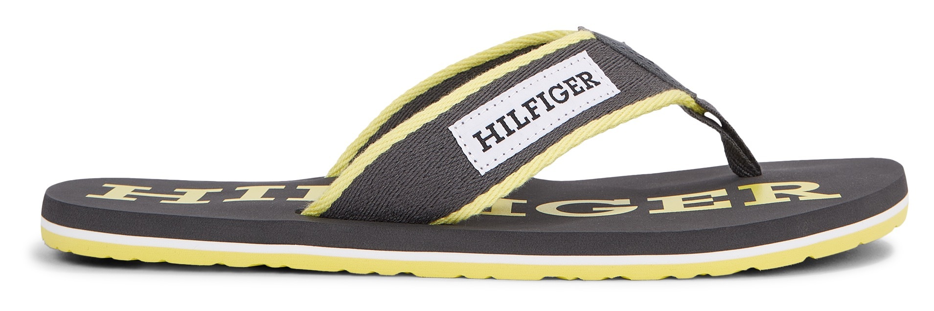 Tommy Hilfiger Zehentrenner "PATCH HILFIGER BEACH SANDAL", Sommerschuh, Sch günstig online kaufen