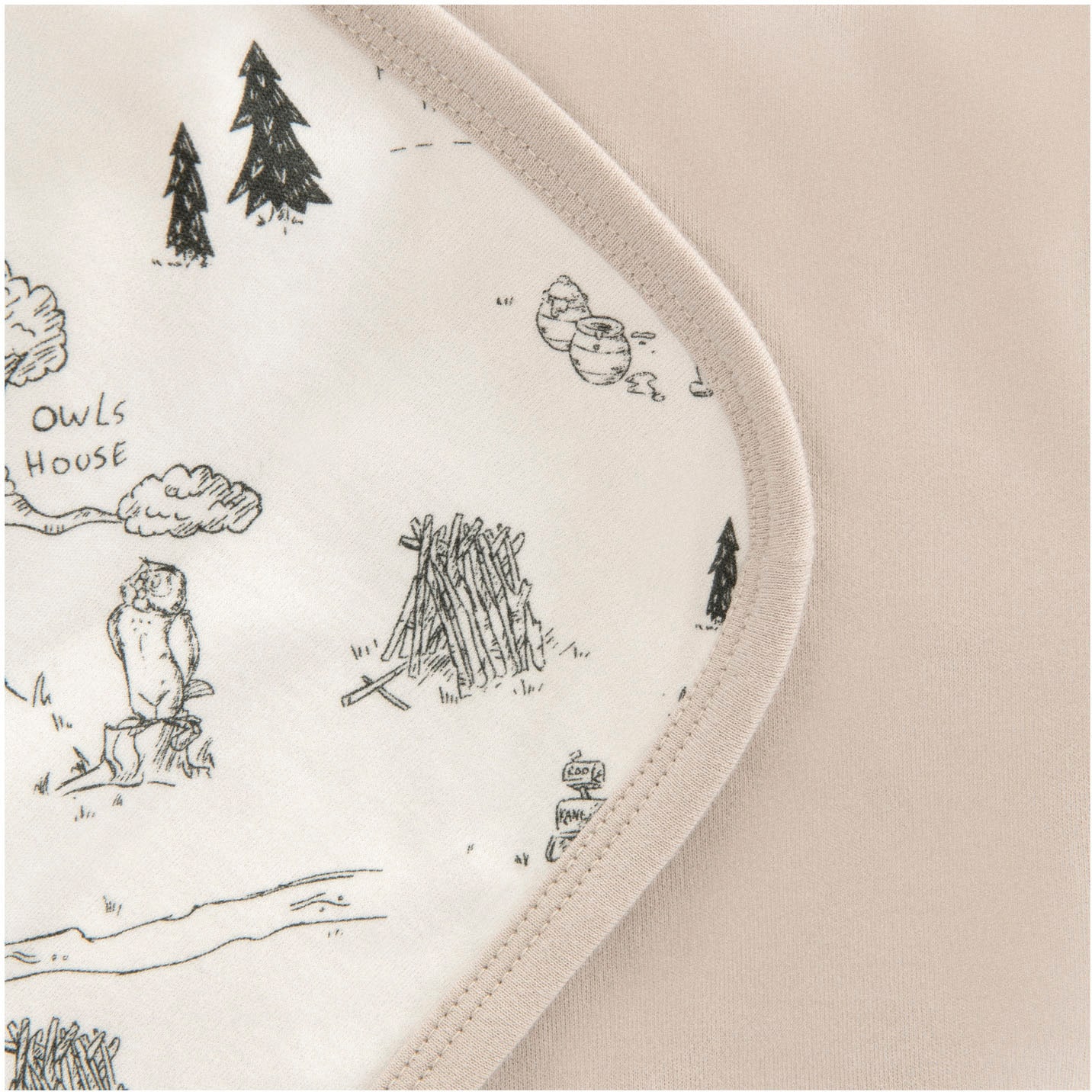 Hauck Babydecke »Baby Einschlagdecke, Snuggle N Dream Winnie the Pooh beige«, mit Kapuze