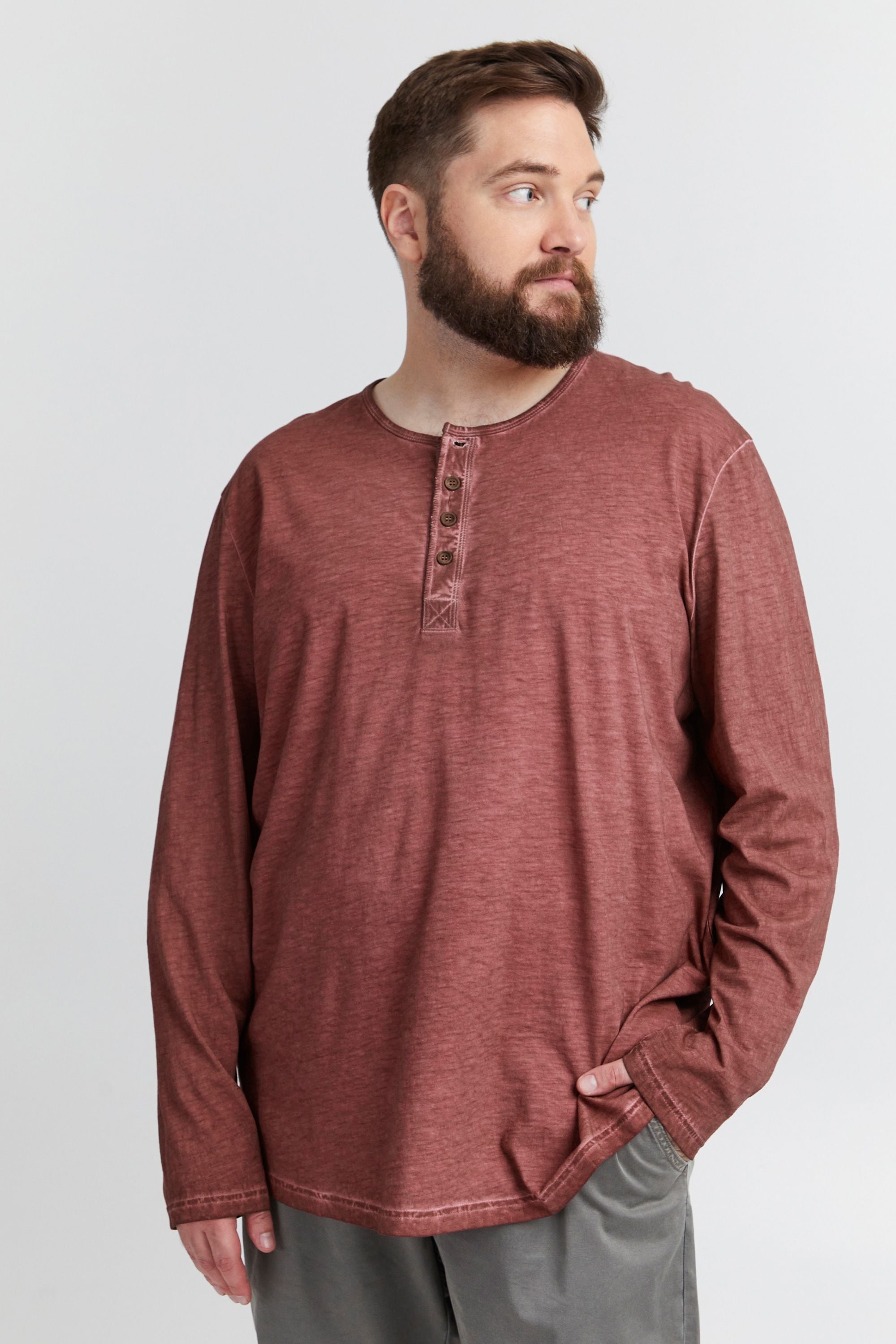 Solid Langarmshirt "Langarmshirt SDTimur BT" günstig online kaufen