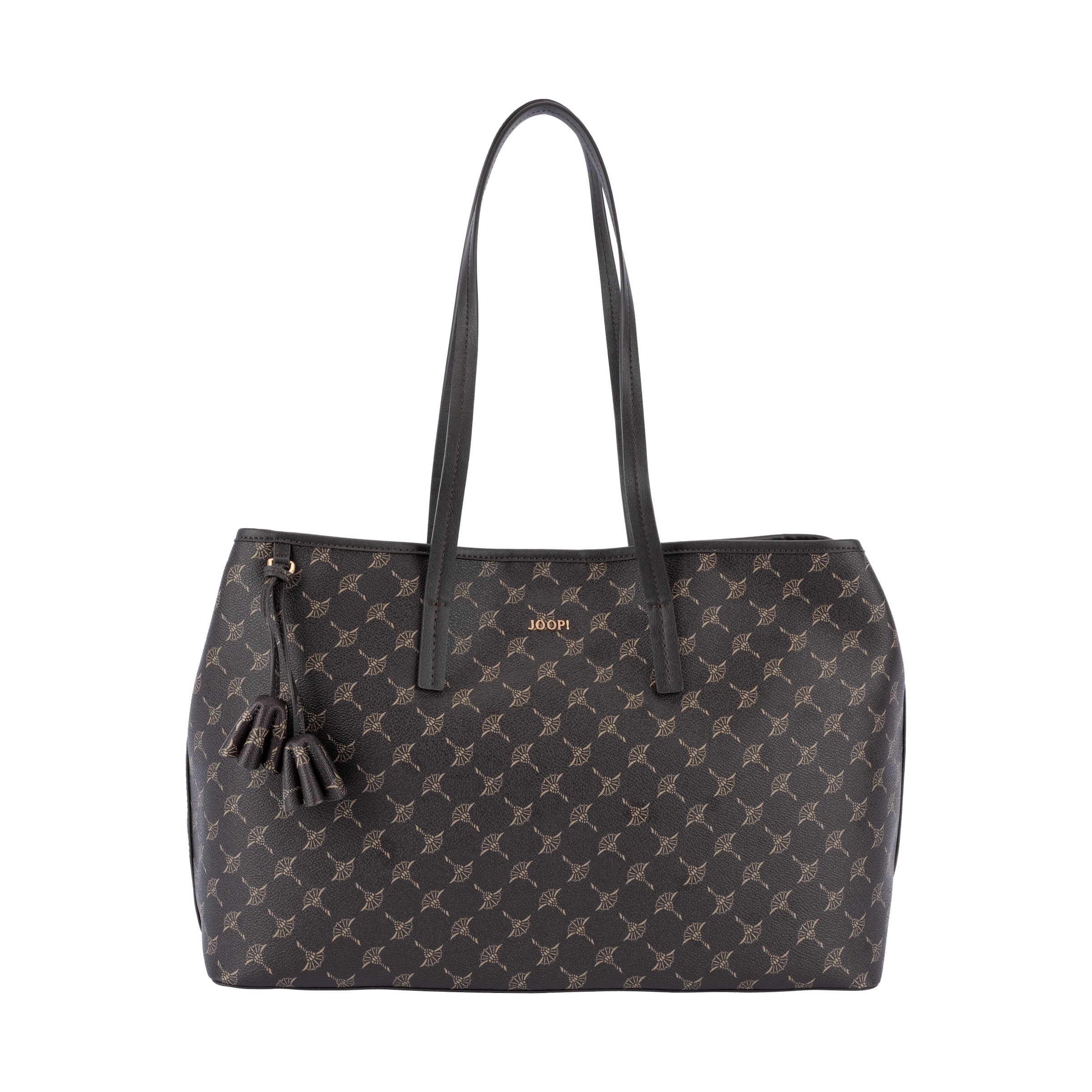 JOOP "cortina 1.0 imogen shopper lho" Damen Handtasche, Schultertasche, Umhängetasche mit modischen Quasten
