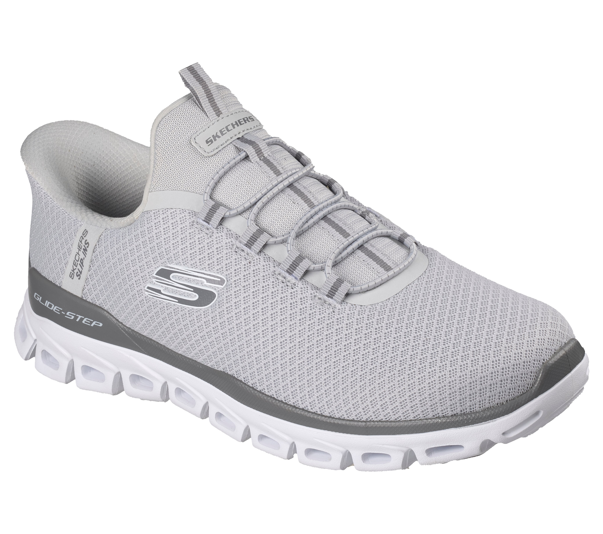 Skechers Slip-On Sneaker »GLIDE-STEP«  Schlupfschuh, Freizeitschuh, Trainingsschuh mit praktischem Gummizug