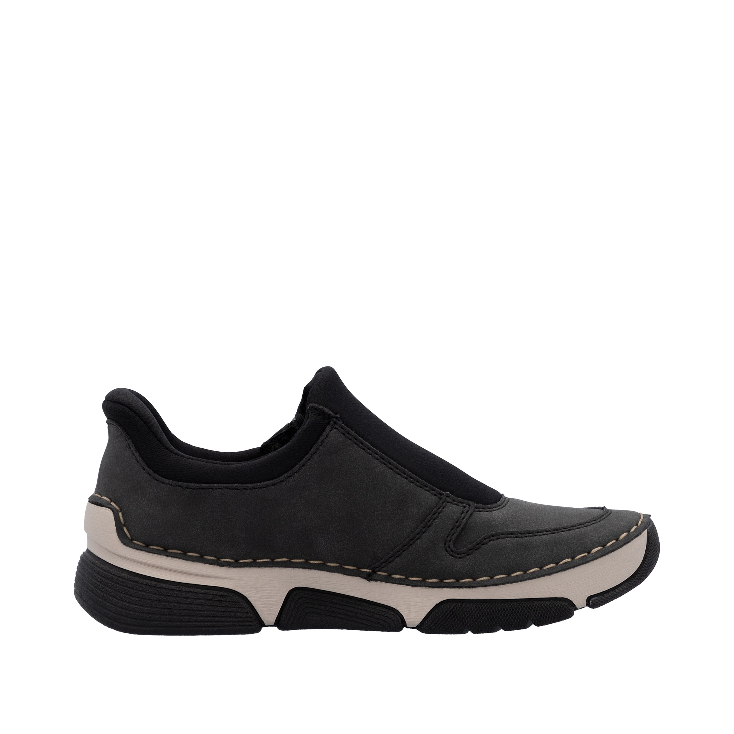 Rieker Slip-On Sneaker »Ready2GO«, Halbschuh, Freizeitsneaker mit seitlichem Reißverschluss
