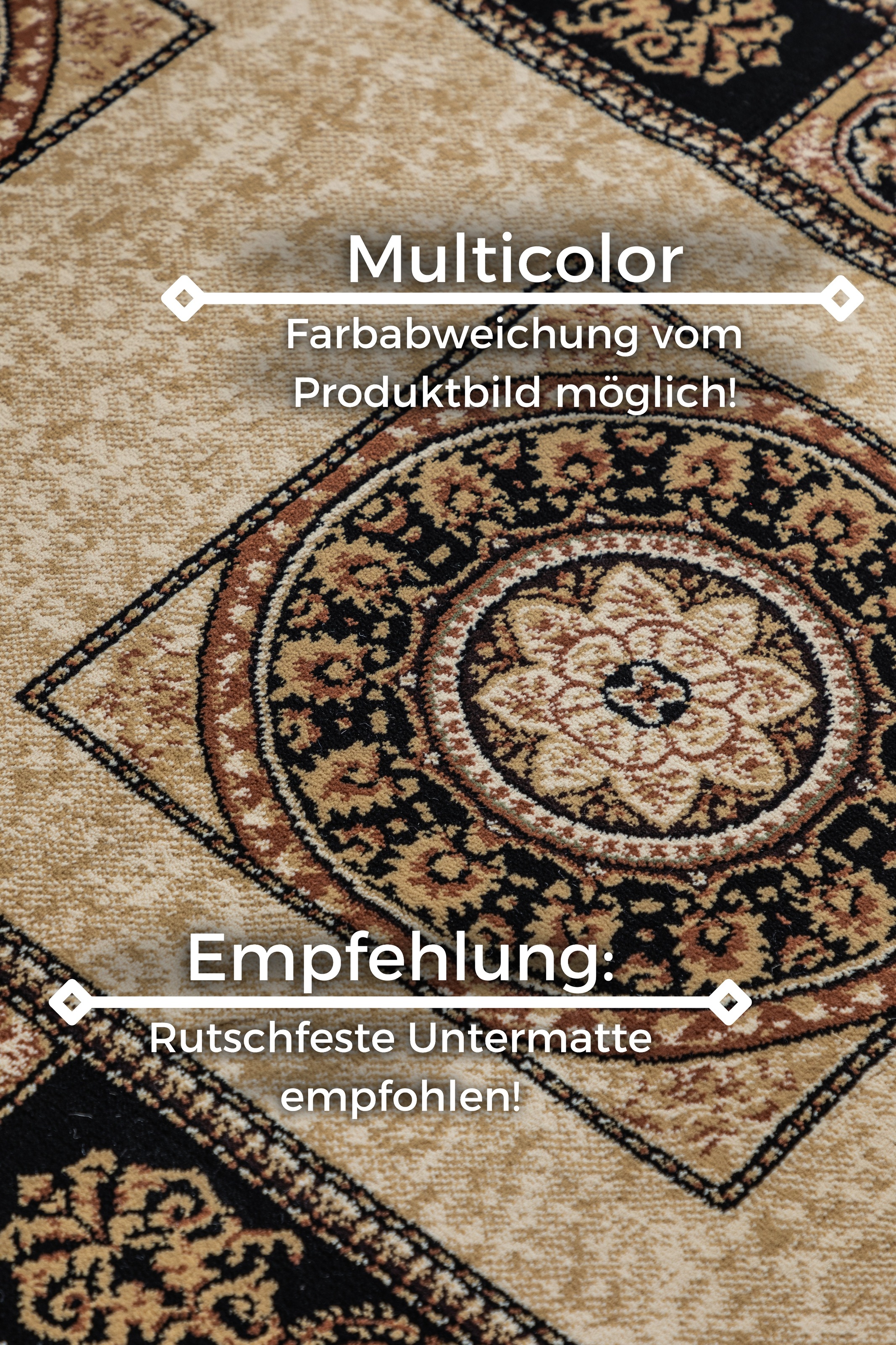 NOURISTAN Läufer »Shindand«, rechteckig, 8 mm Höhe, Orient Optik, strapazierfähig, pflegeleicht, robust