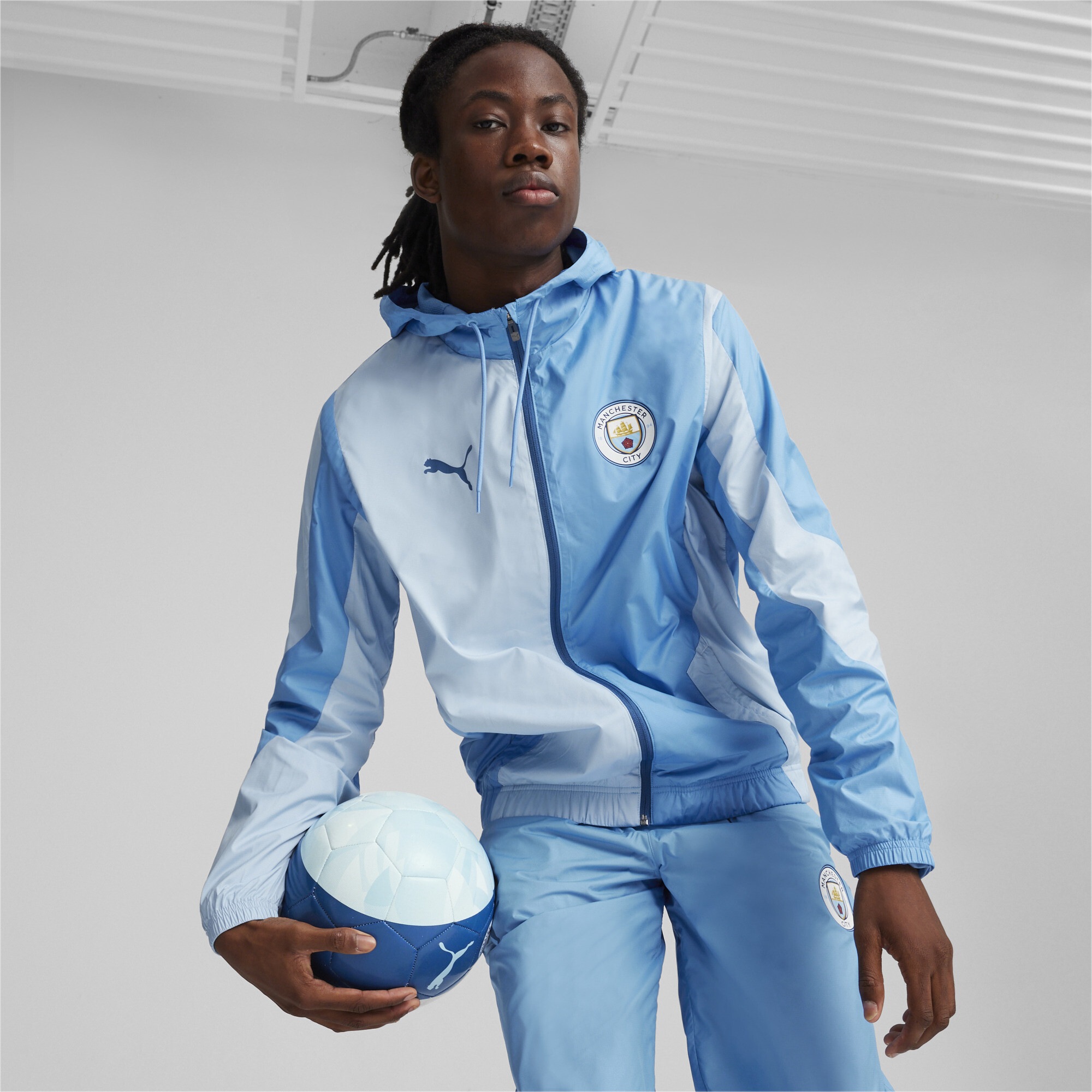 PUMA Trainingsjacke »Manchester City Pre-match-Jacke Herren«