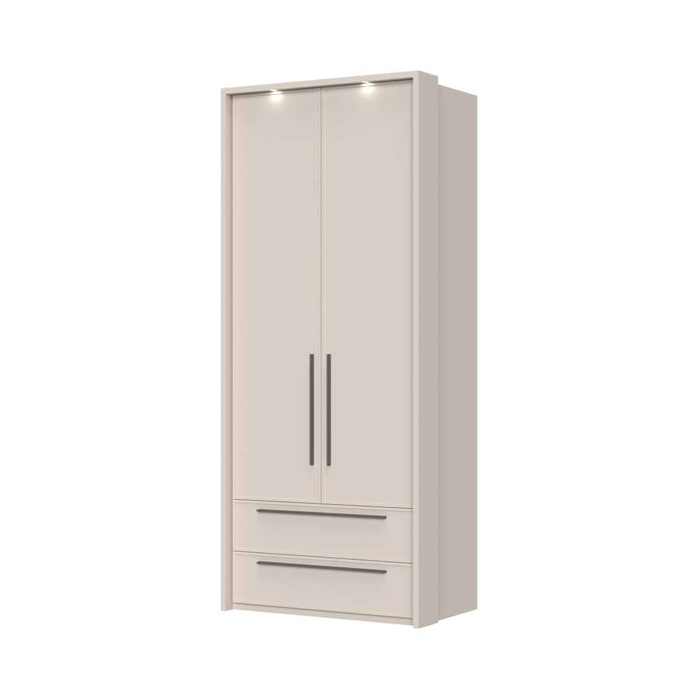 Places of Style Drehtürenschrank "Opera mit oder ohne Kranz inkl. LED-Bel., günstig online kaufen