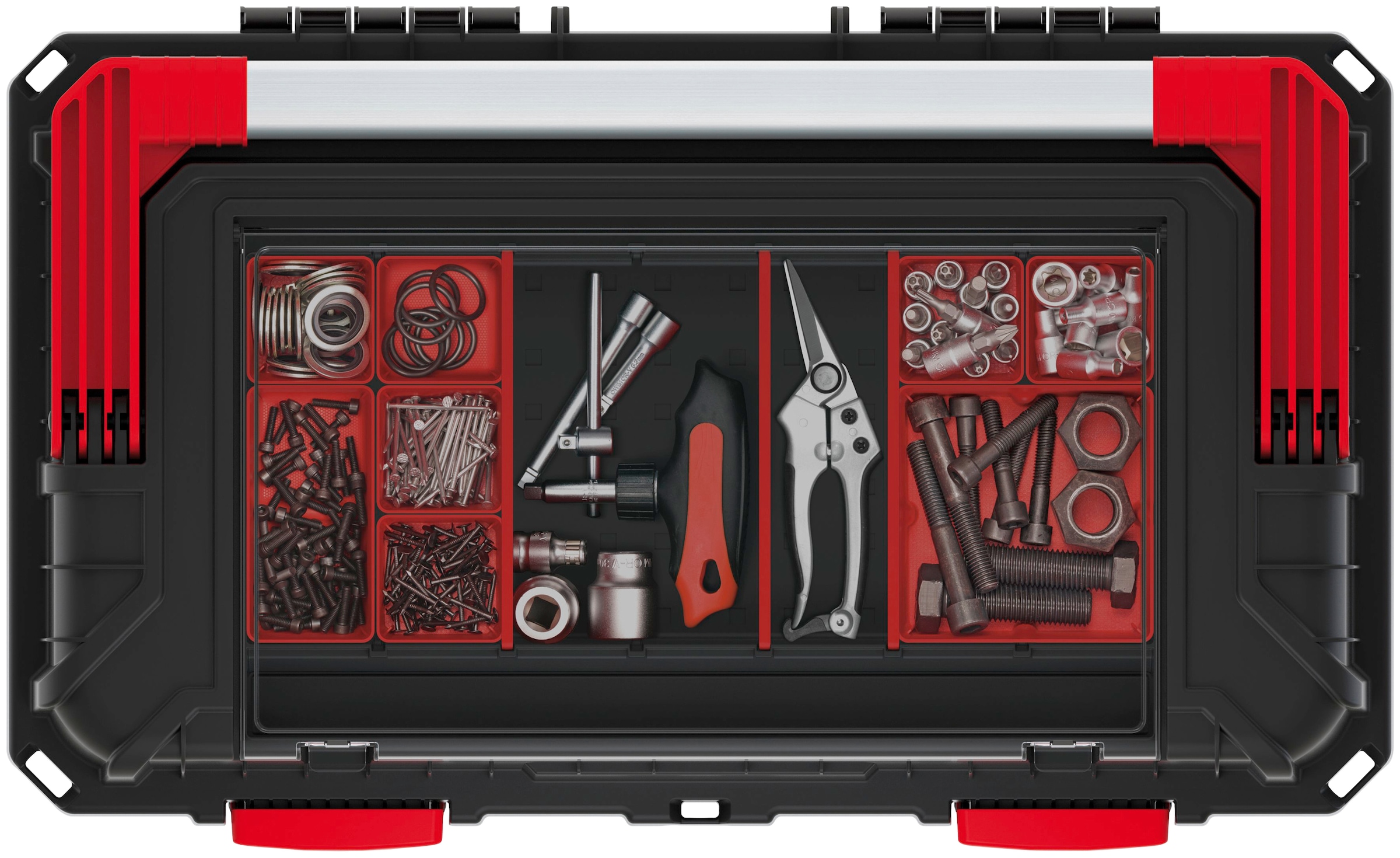 Prosperplast Werkzeugbox »HEAVY«, 58,5 x 36 x 33,7 cm