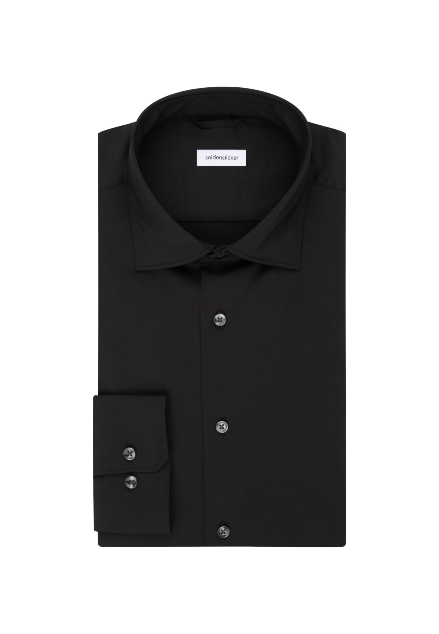 seidensticker Businesshemd »Schwarze Rose«, Slim Kentkragen Uni